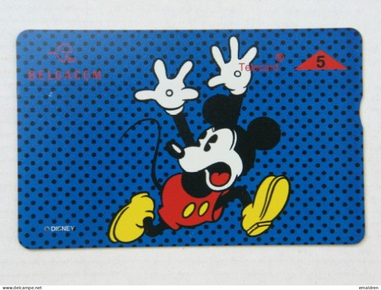P377. Mickey Mouse. - Zonder Chip