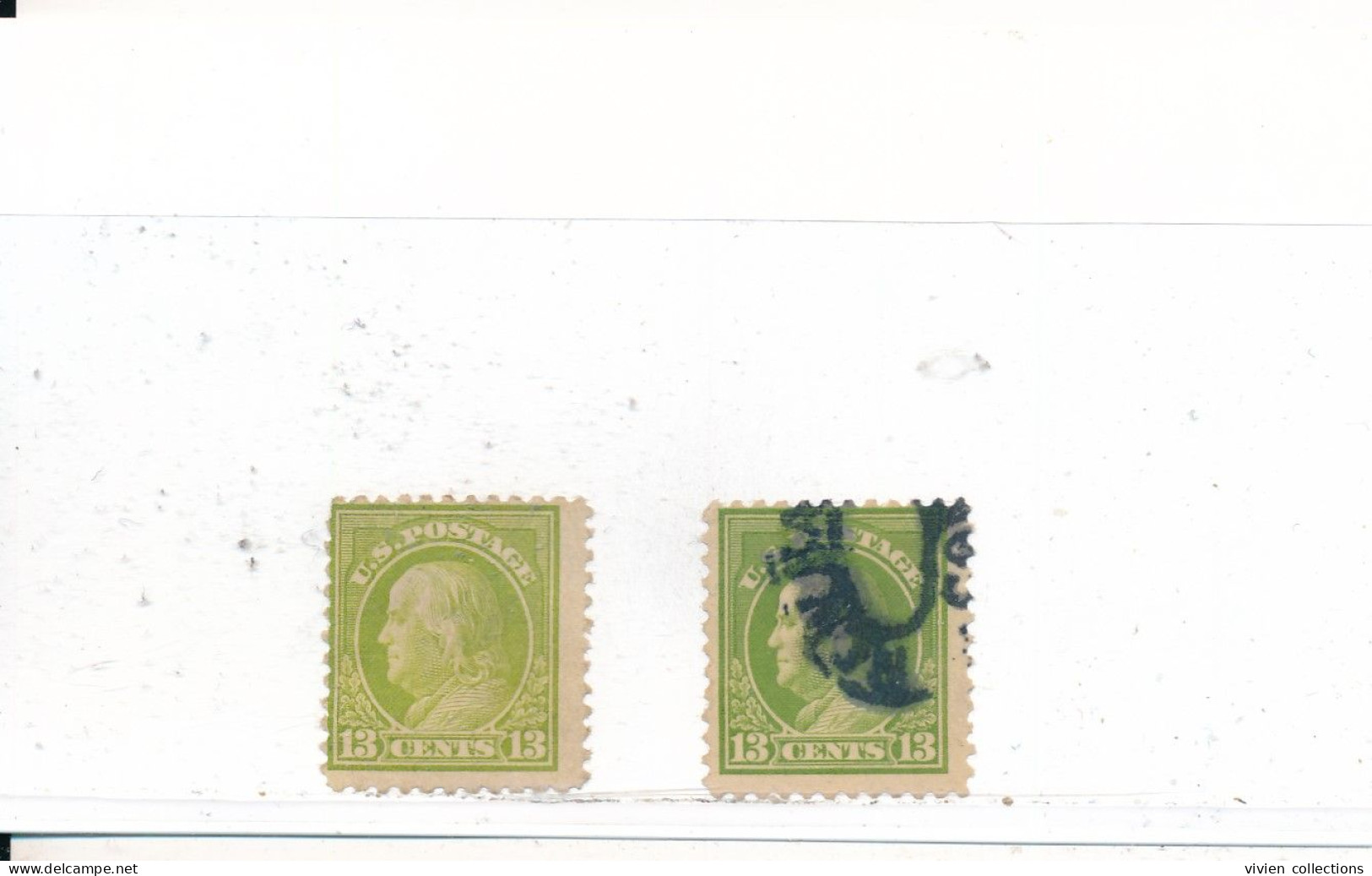 Etats Unis N° 211 Neuf * Avec Charnière Et Oblitéré - Unused Stamps