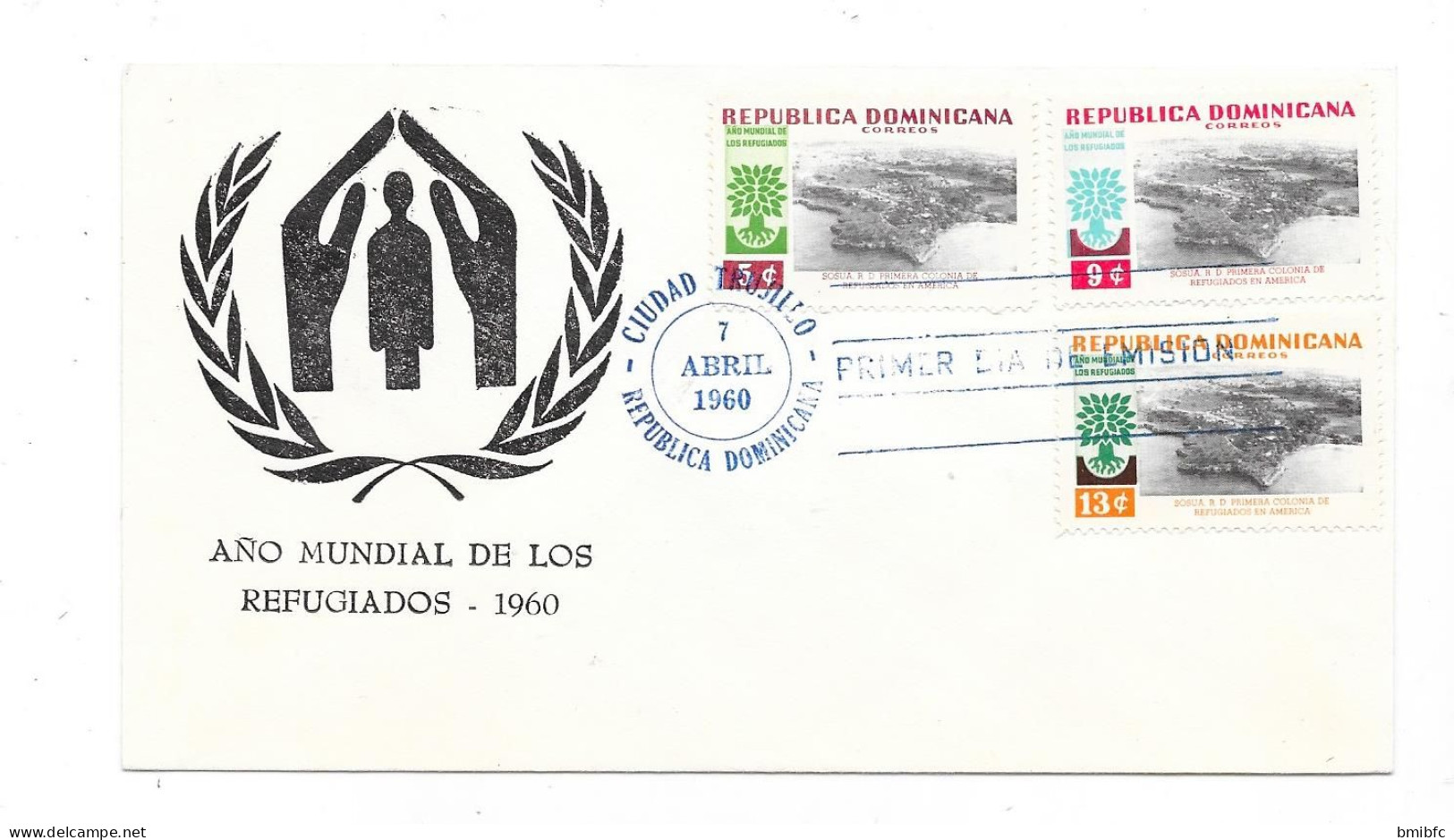 ANO MUNDIAL DE LOS REFUGIADOS - 1960 - Dominicaine (République)