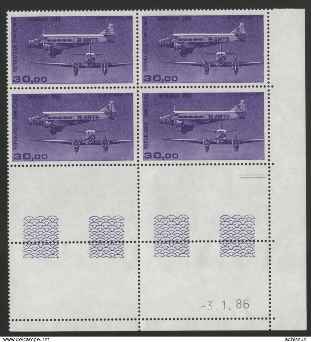 PA N° 59 Neufs ** (MNH) Cote 75 € + Coin Daté 3/1/86 TB Vendu à La Valeur Faciale - Airmail