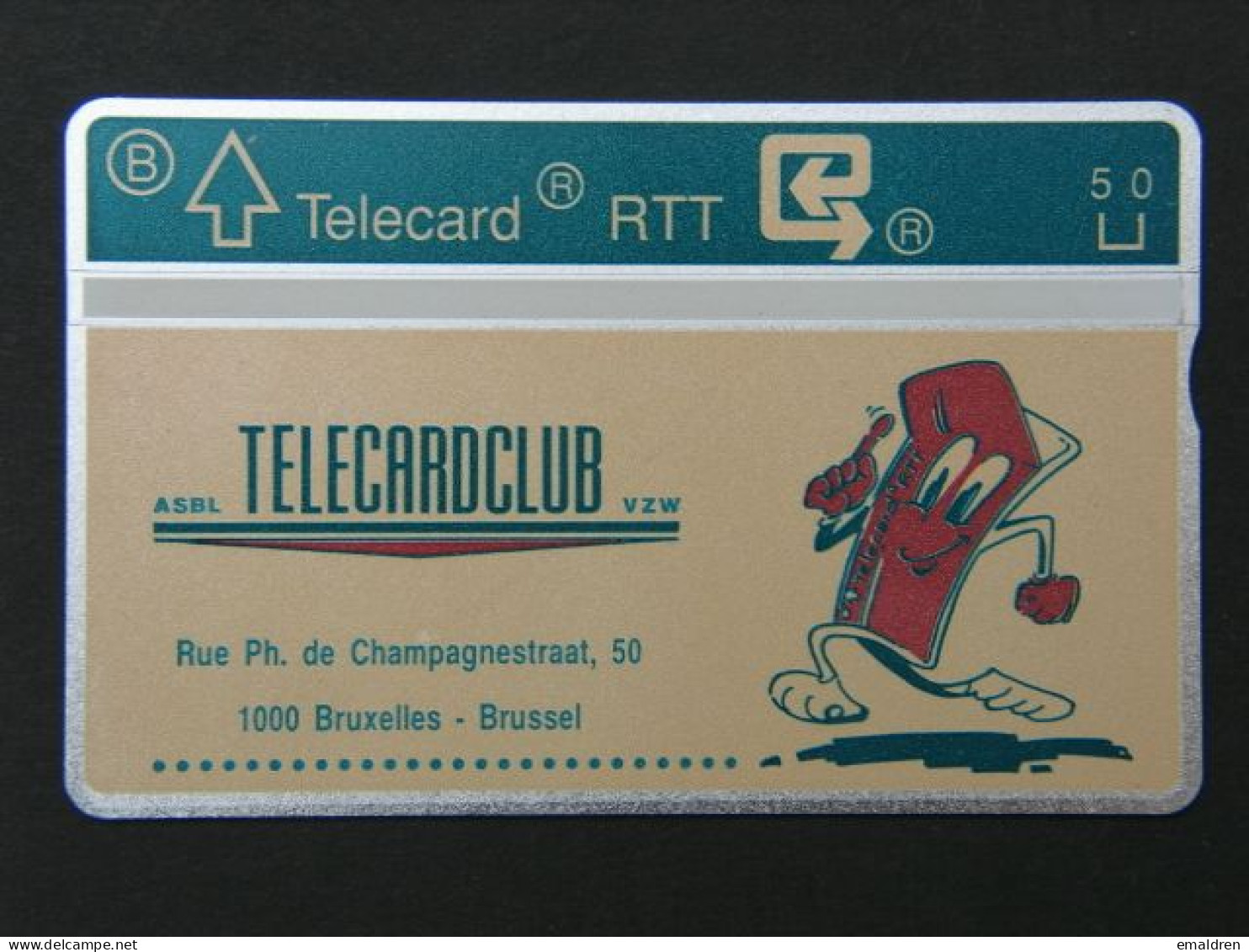 P127. Telecardclub. - Ohne Chip