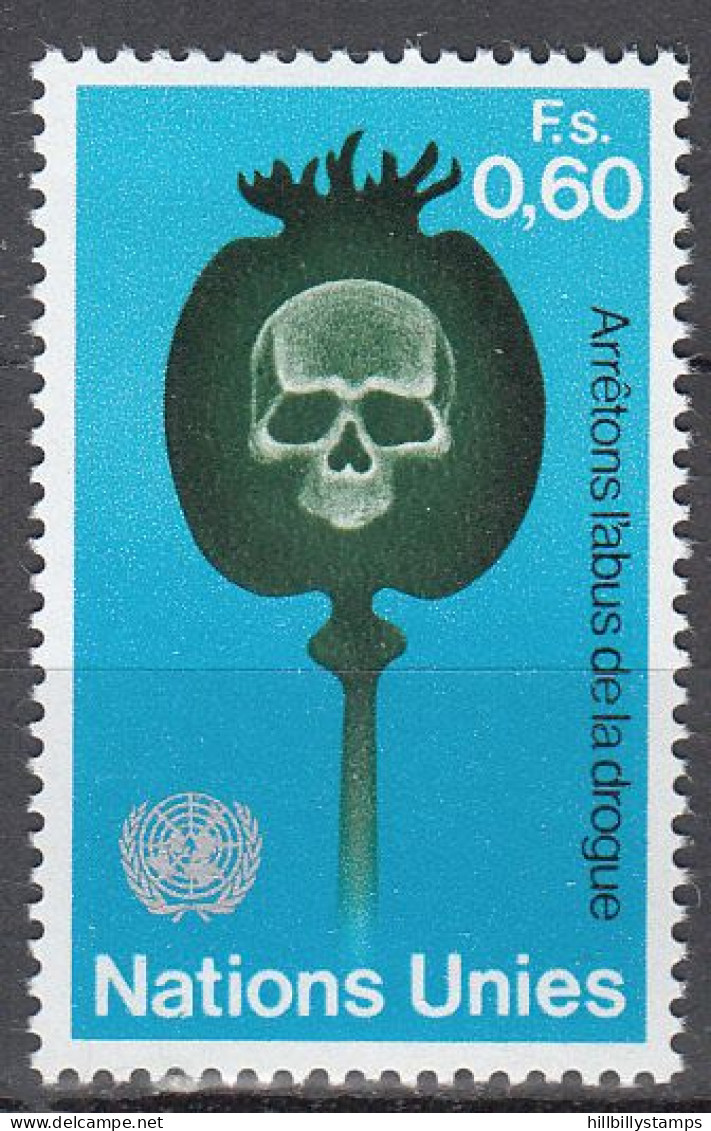 UNITED NATIONS GENEVA   SCOTT NO 32   MNH     YEAR  1973 - Unused Stamps