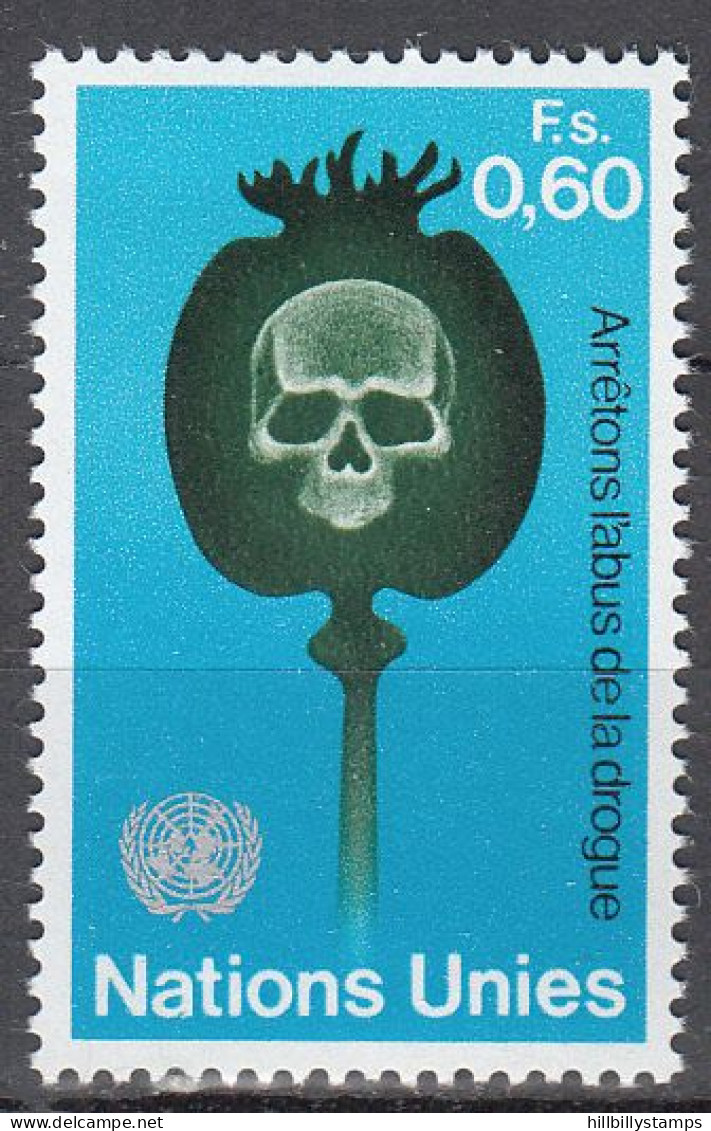 UNITED NATIONS GENEVA   SCOTT NO 32   MNH     YEAR  1973 - Ongebruikt