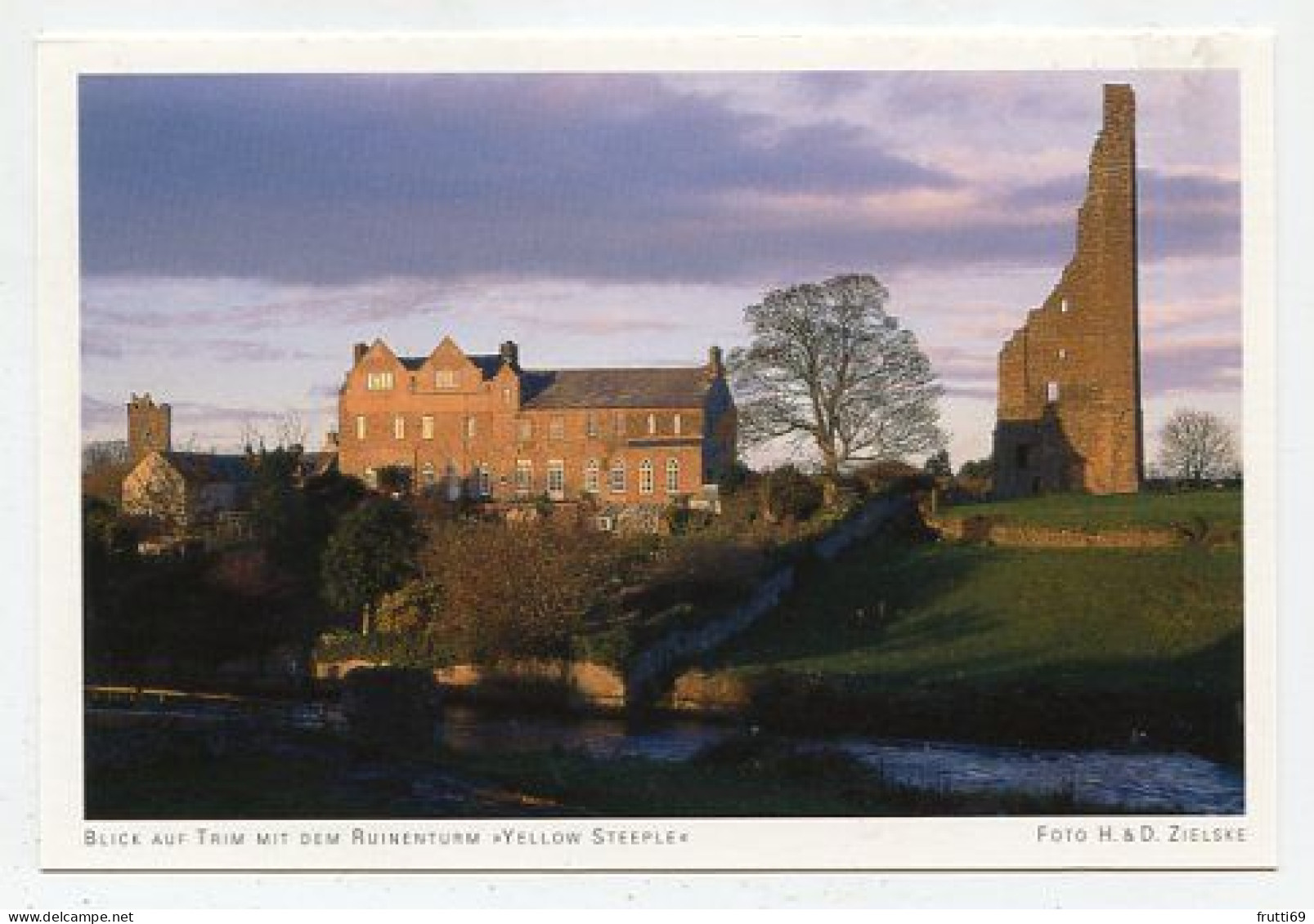 AK 177096 IRELAND - Blick Auf Trim Mit Dem Ruinenturm Yellow Steeple - Meath