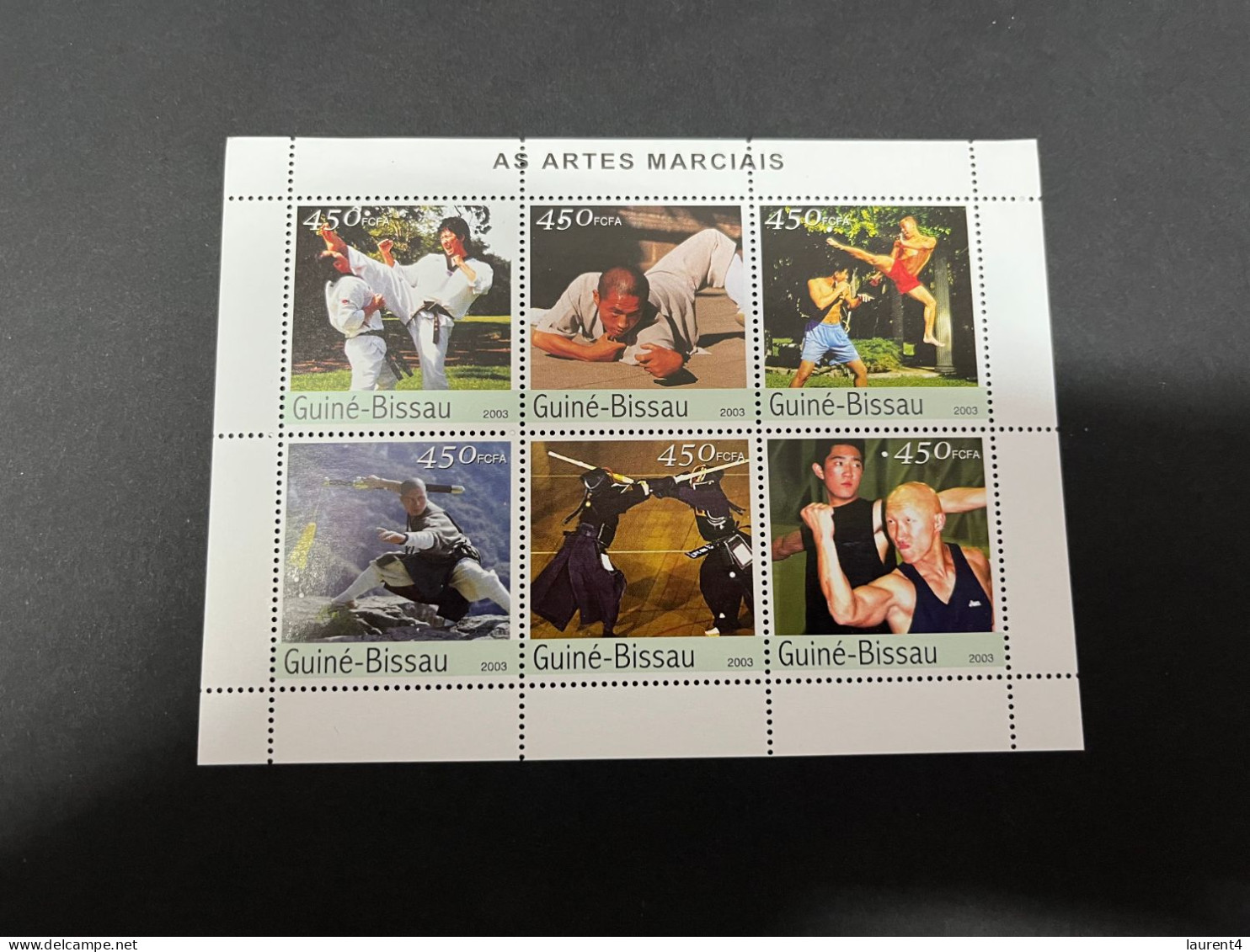 Stamps (7-11-2023) Guinée Bissau (mint M/s) Martial Art (maybe A Cinderella M/s) - Unclassified