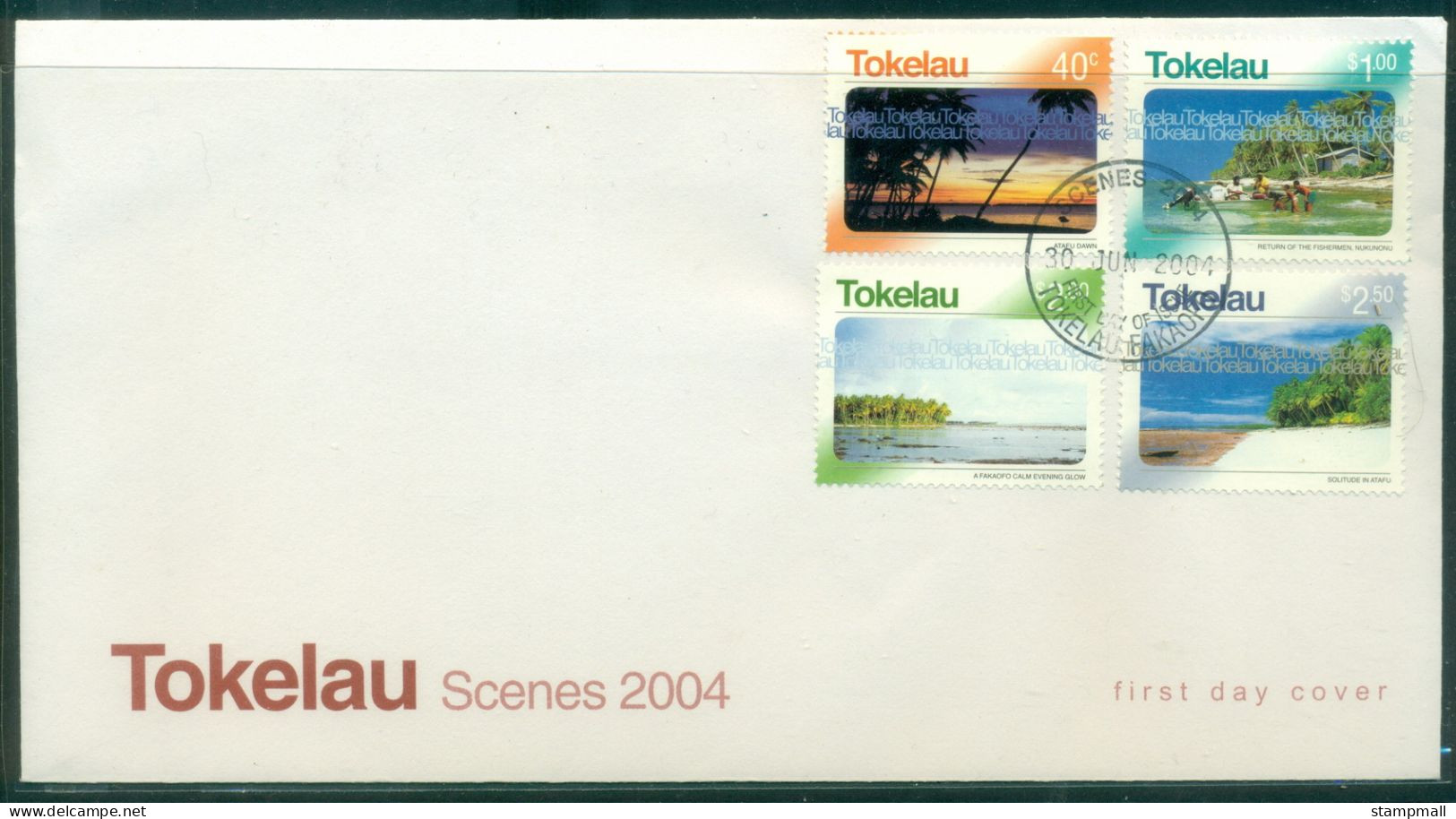 Tokelau Is 2004 Island Views FDC - Tokelau