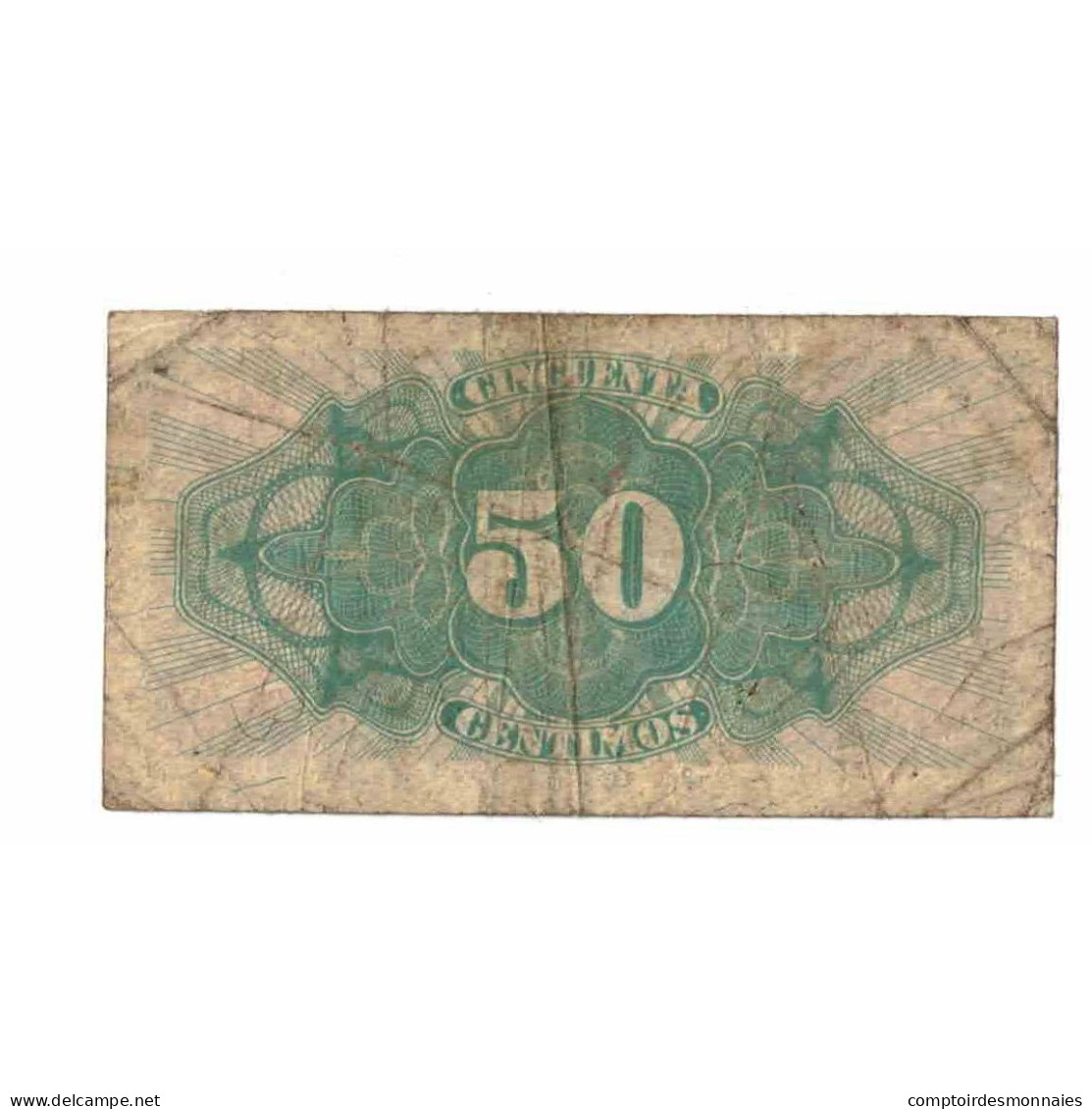 Billet, Espagne, 50 Centimos, 1937, KM:93, TB - Otros & Sin Clasificación