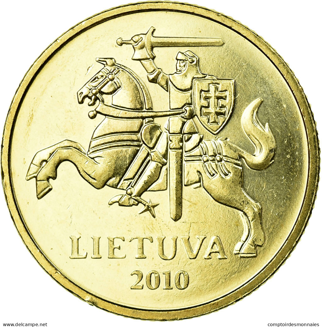 Monnaie, Lithuania, 20 Centu, 2010, SPL, Nickel-brass, KM:107 - Lituanie