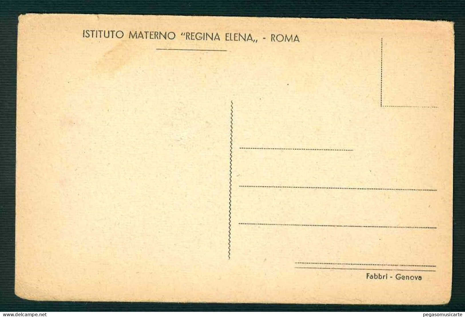 BA298 - ISTITUTO MATERNO REGINA ELENA - ROMA - CAMERA PARTICOLARE 1930 CIRCA - Enseignement, Ecoles Et Universités