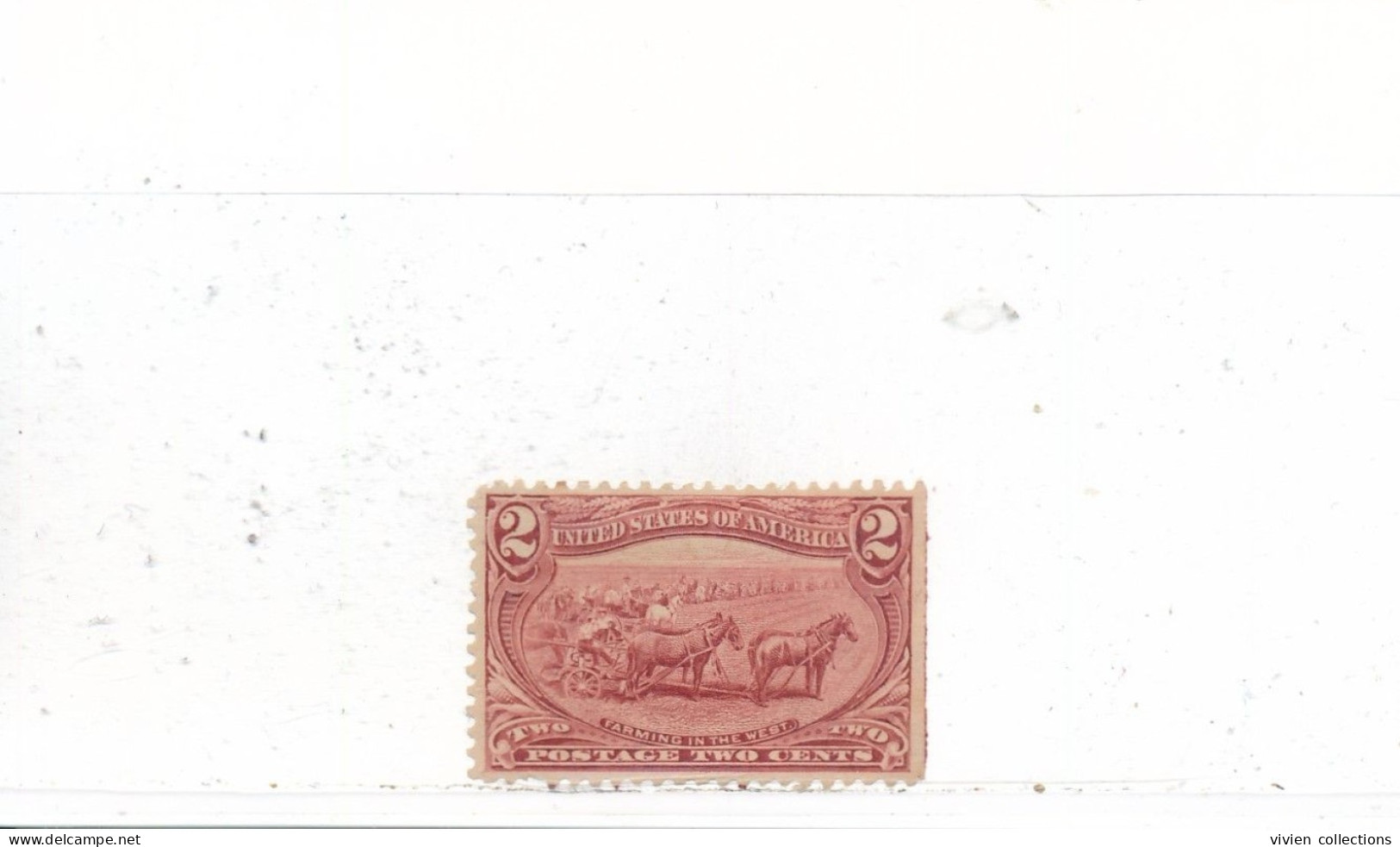 Etats Unis émissions Générales N° 130 Neuf * Avec Charnière - Unused Stamps