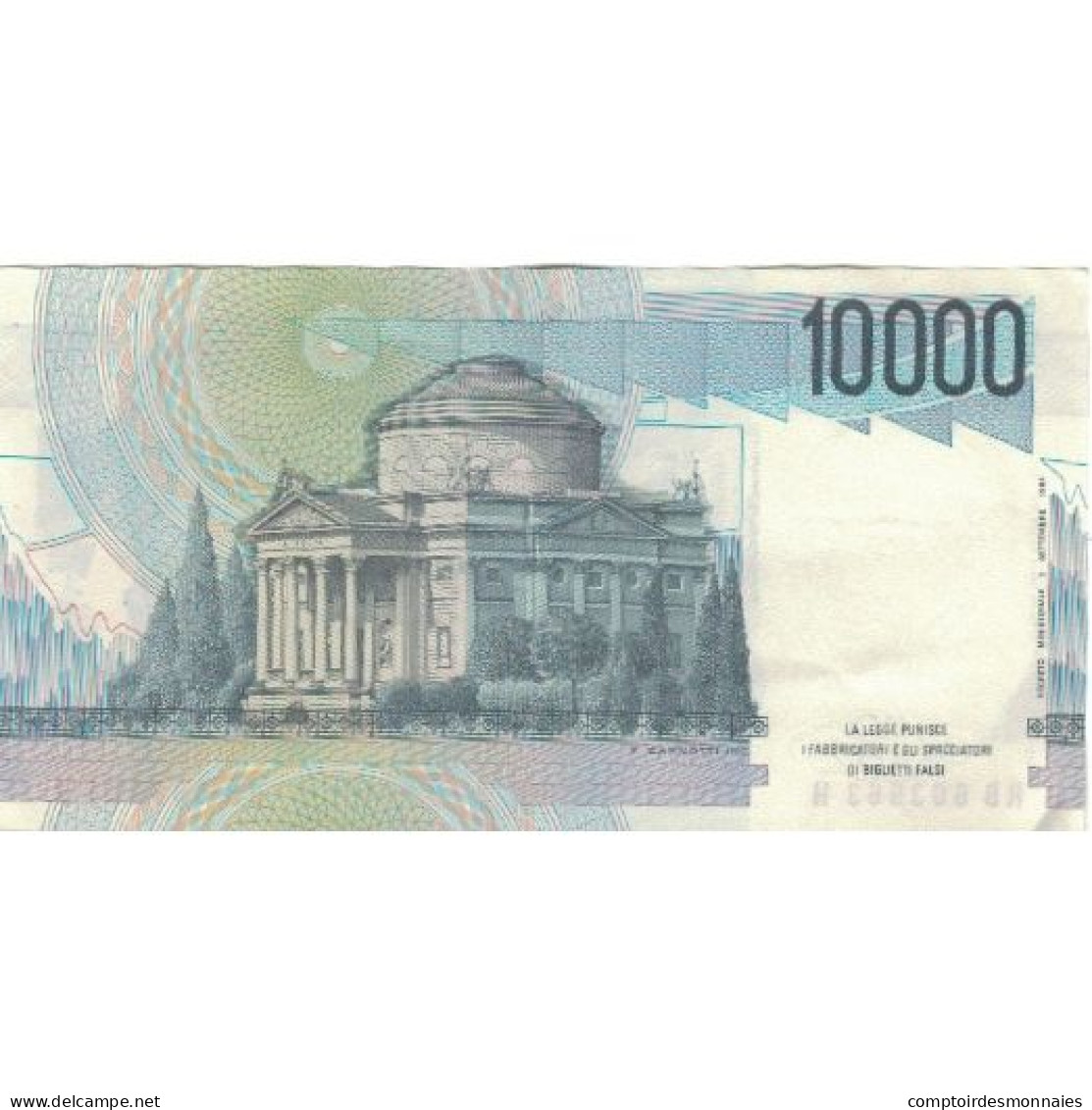 Billet, Italie, 10,000 Lire, 1984-09-03, KM:112a, TTB+ - 10.000 Lire