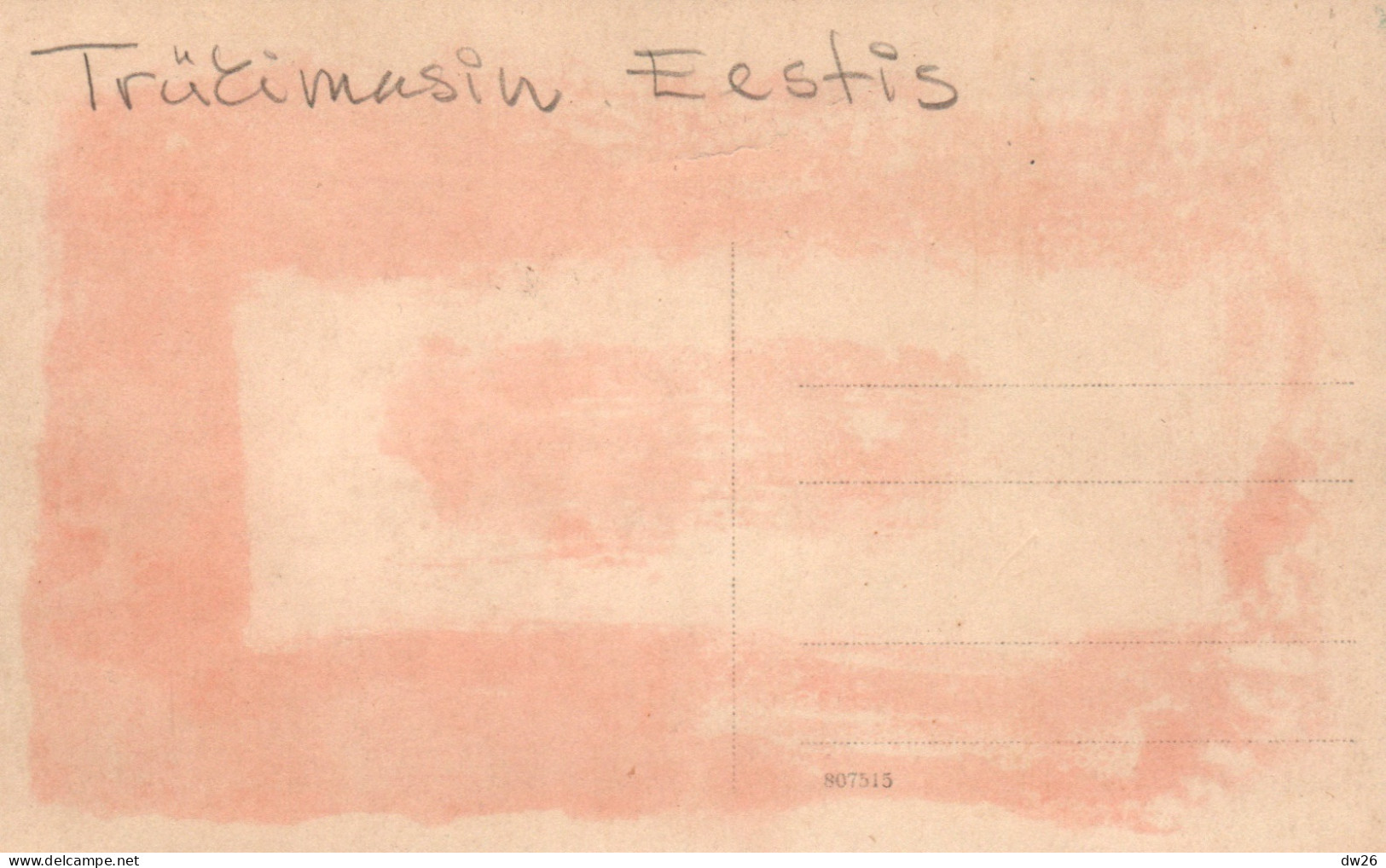 Estonie - Eesti: Trükimasin Eestis (Imprimante) Carte-photo N° 100 à Localiser - Estonia