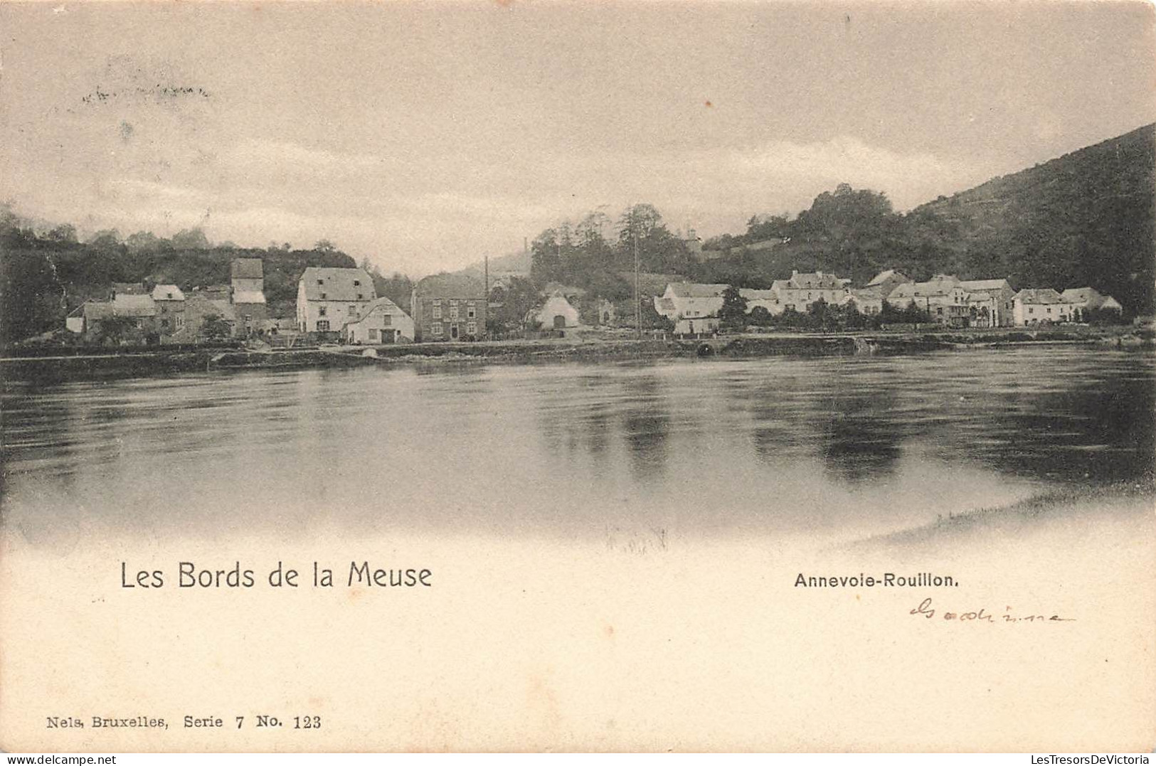 BELGIQUE - Dinant - Annevoie-Rouillon - Les Bords De La Meuse - Carte Postale Ancienne - Dinant
