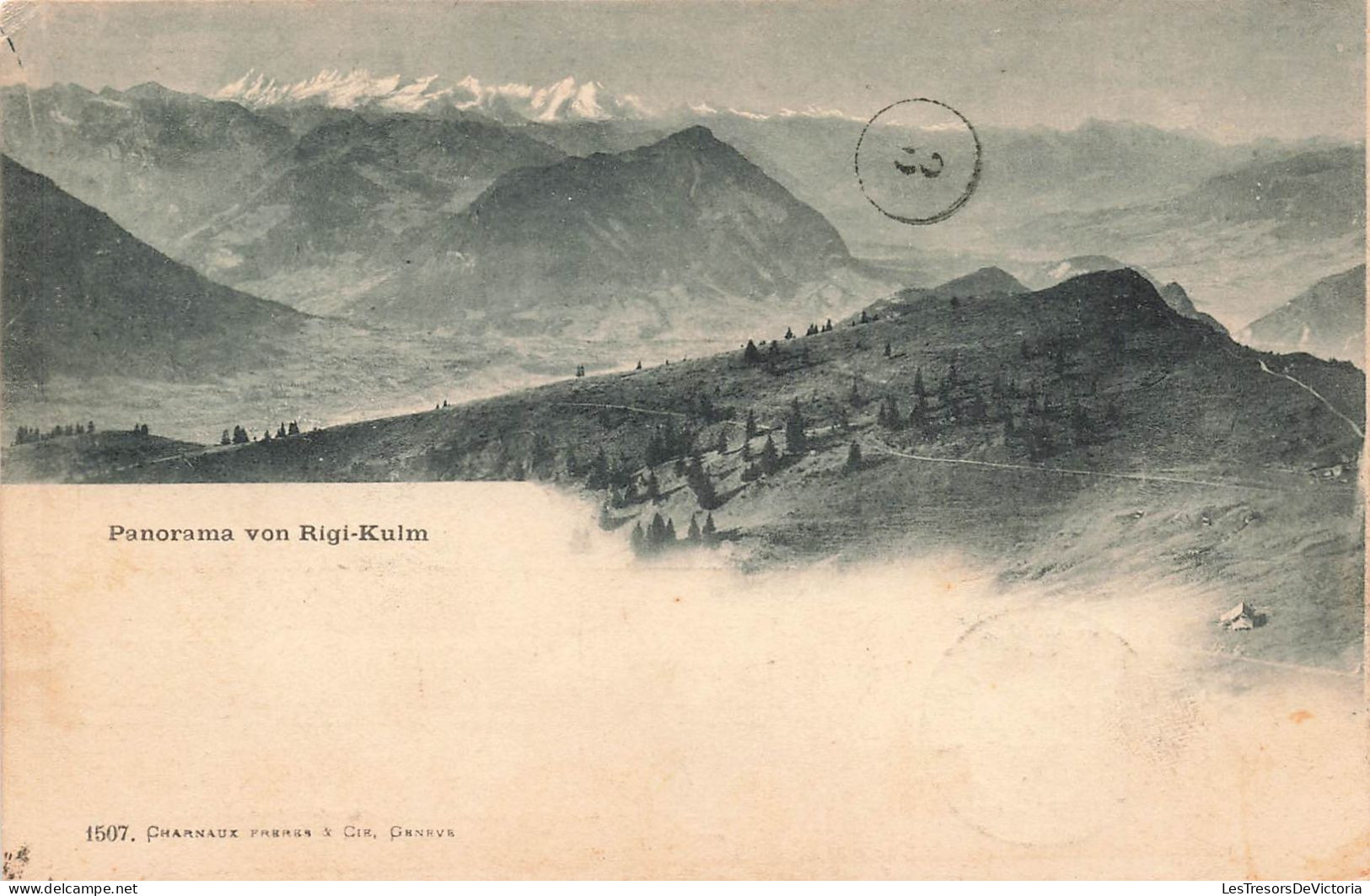 SUISSE - Rigi-Kulm - Panorama - Carte Postale Ancienne - Schwytz