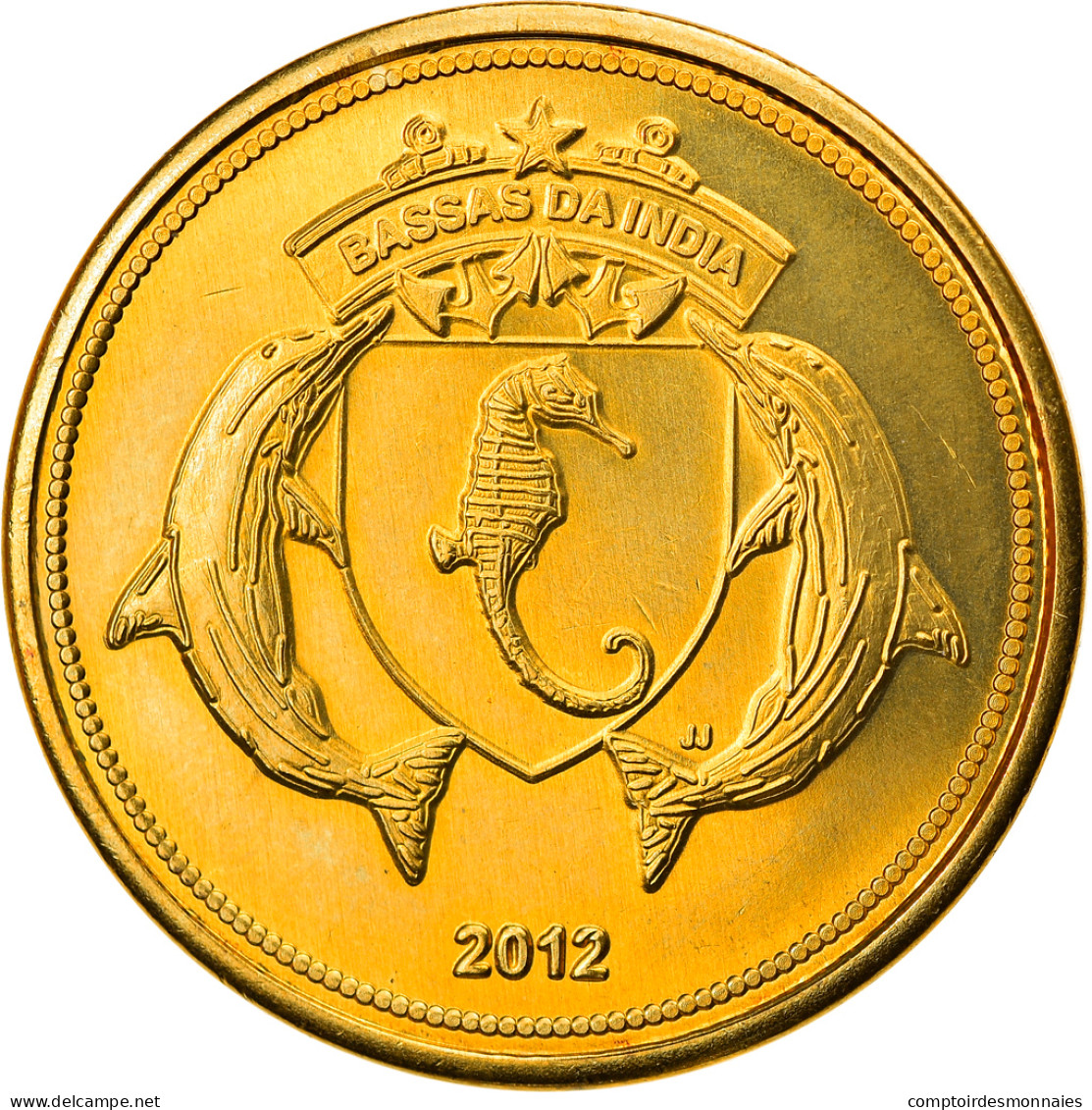 Monnaie, France, 100 Francs, 2012, Bassas Da India, SPL, Bronze-Aluminium - Otros & Sin Clasificación