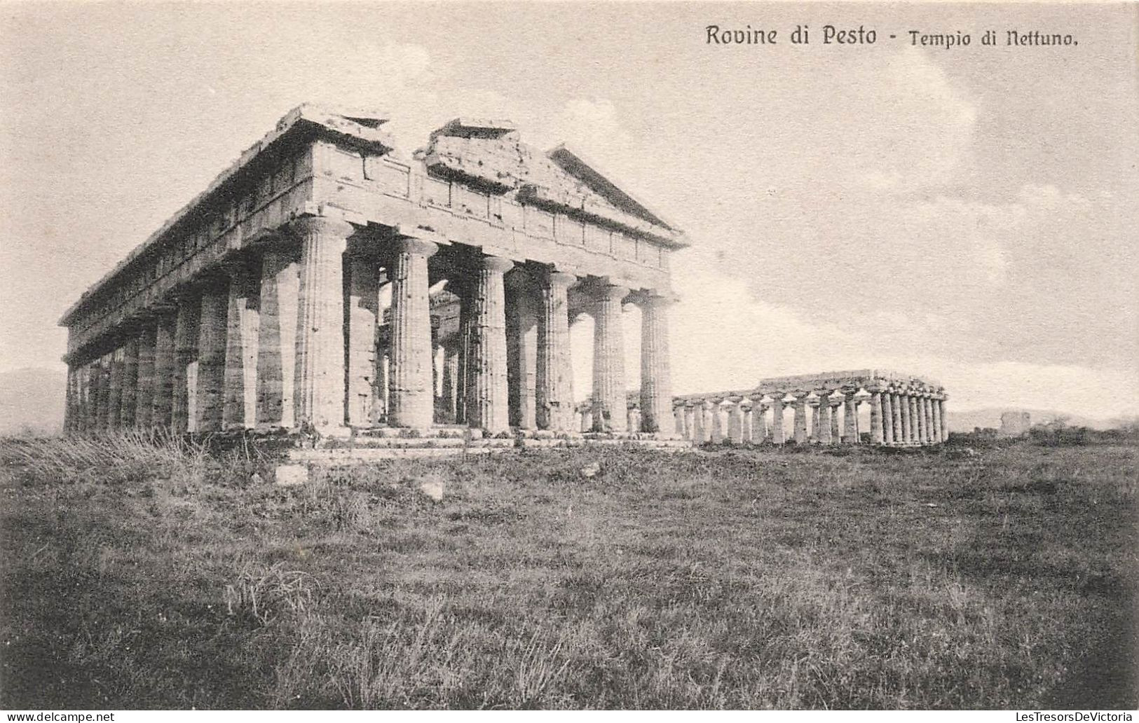 ITALIE - Salerno - Ravine Di Pesto - Tempio Di Nettuno - Carte Postale Ancienne - Salerno