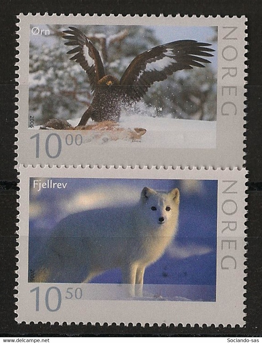 Norway - 2006 - N°Yv. 1518 à 1519 - Aigle / Renard - Neuf Luxe ** / MNH / Postfrisch - Nuevos