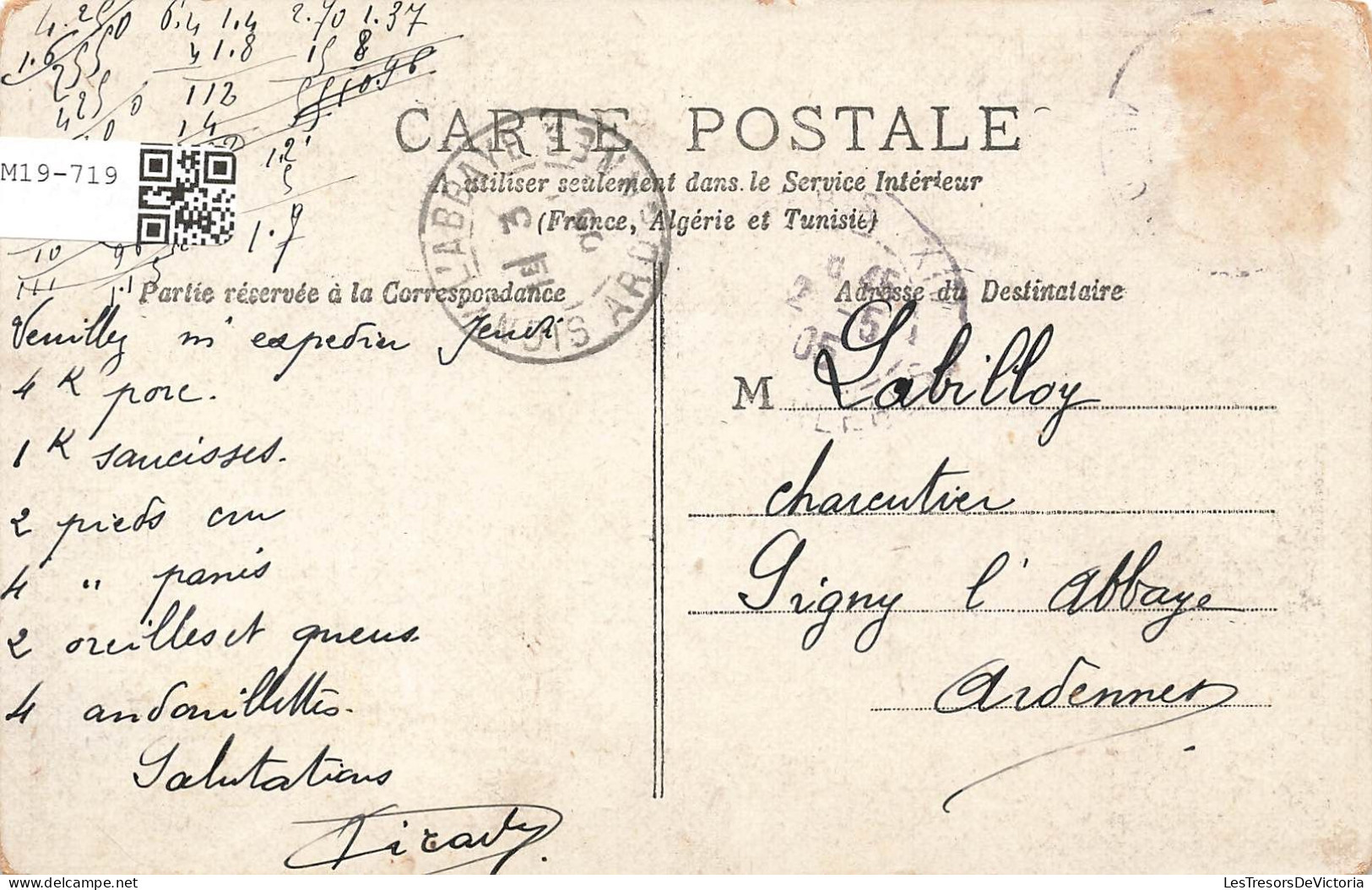 FRANCE - Paris - Arc Du Carrousel - Animé - Carte Postale Ancienne - Sonstige Sehenswürdigkeiten