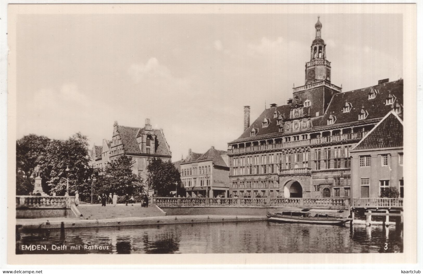 Emden, Delft Mit Rathaus  - (Deutschland) - Emden