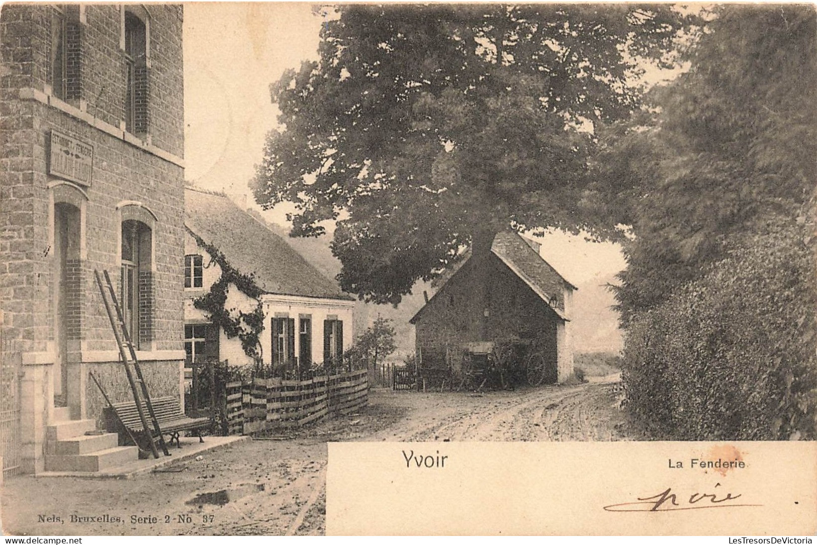 BELGIQUE - Yvoir - La Fenderie - Carte Postale Ancienne - Yvoir