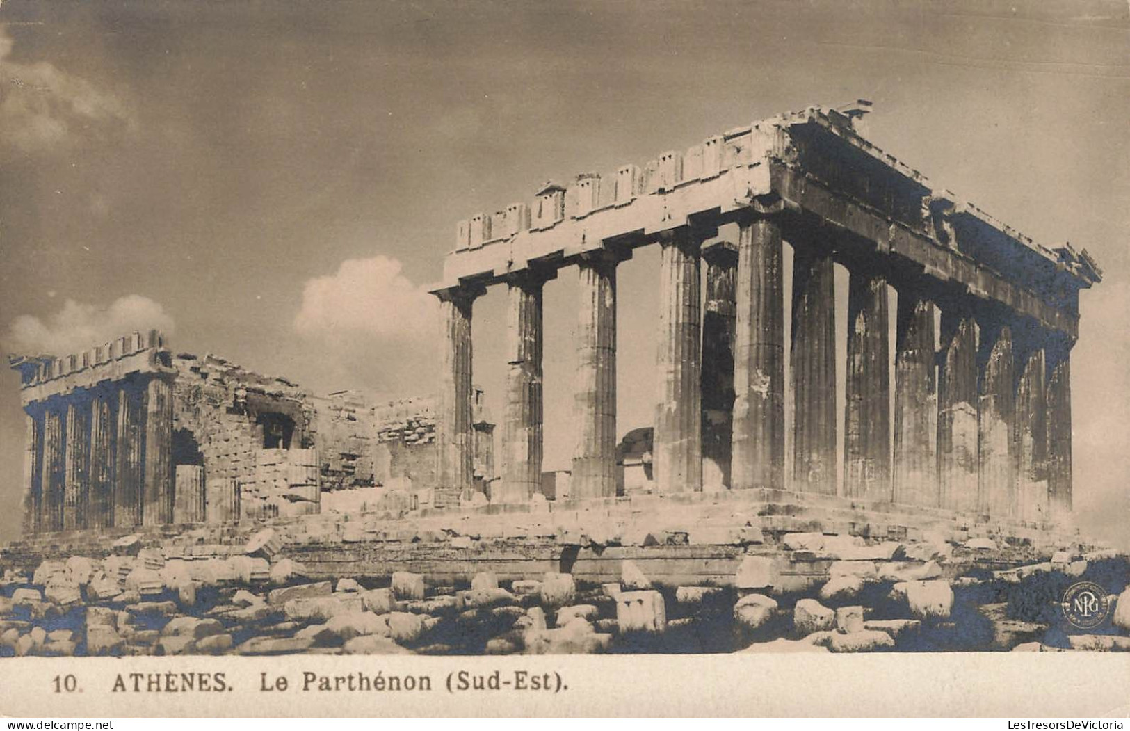 GRECE - Athenes - Le Parthenon (Sud Est) - Carte Postale Ancienne - Grèce