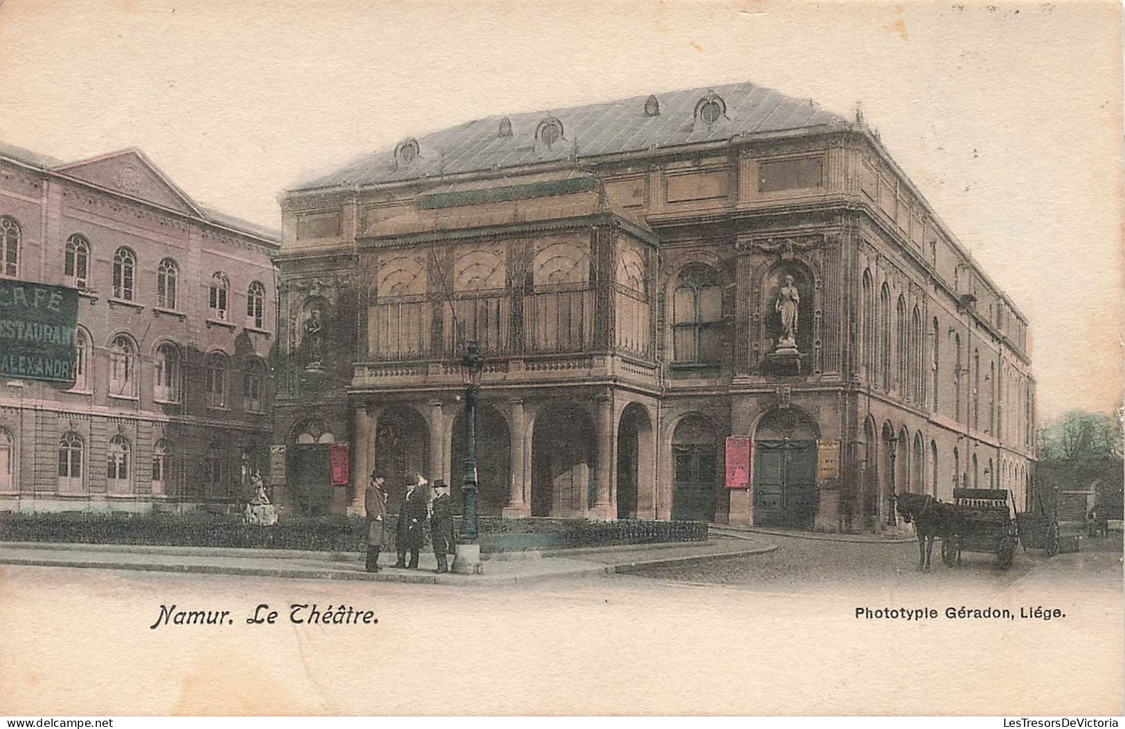 BELGIQUE - Namur - Le Théâtre - Colorisé - Carte Postale Ancienne - Namur