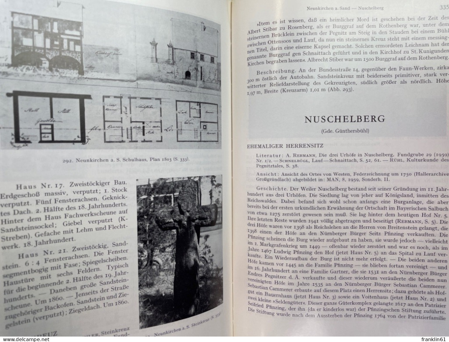 Die Kunstdenkmäler von Mittelfranken; Band 11., Landkreis Lauf an der Pegnitz.