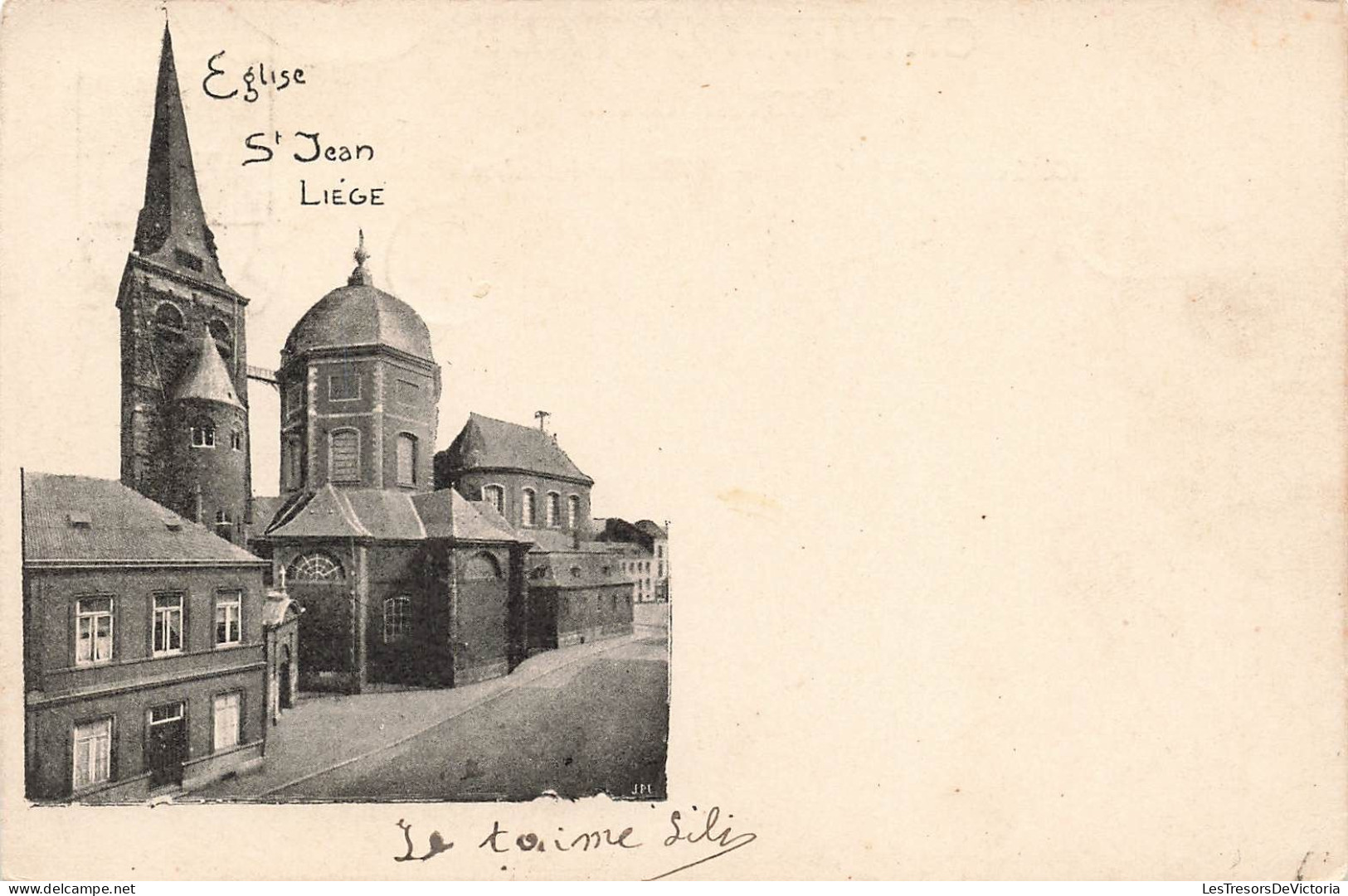 BELGIQUE - Liège - Eglise Saint Jean - Carte Postale Ancienne - Luik