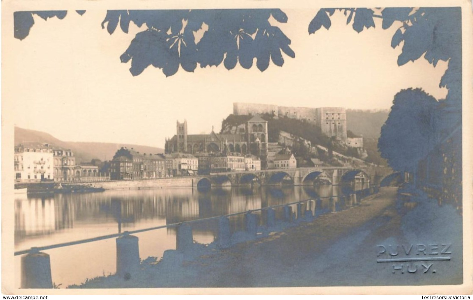 BELGIQUE - Huy - Vue Générale Prise Du Quai - Carte Postale Ancienne - Huy