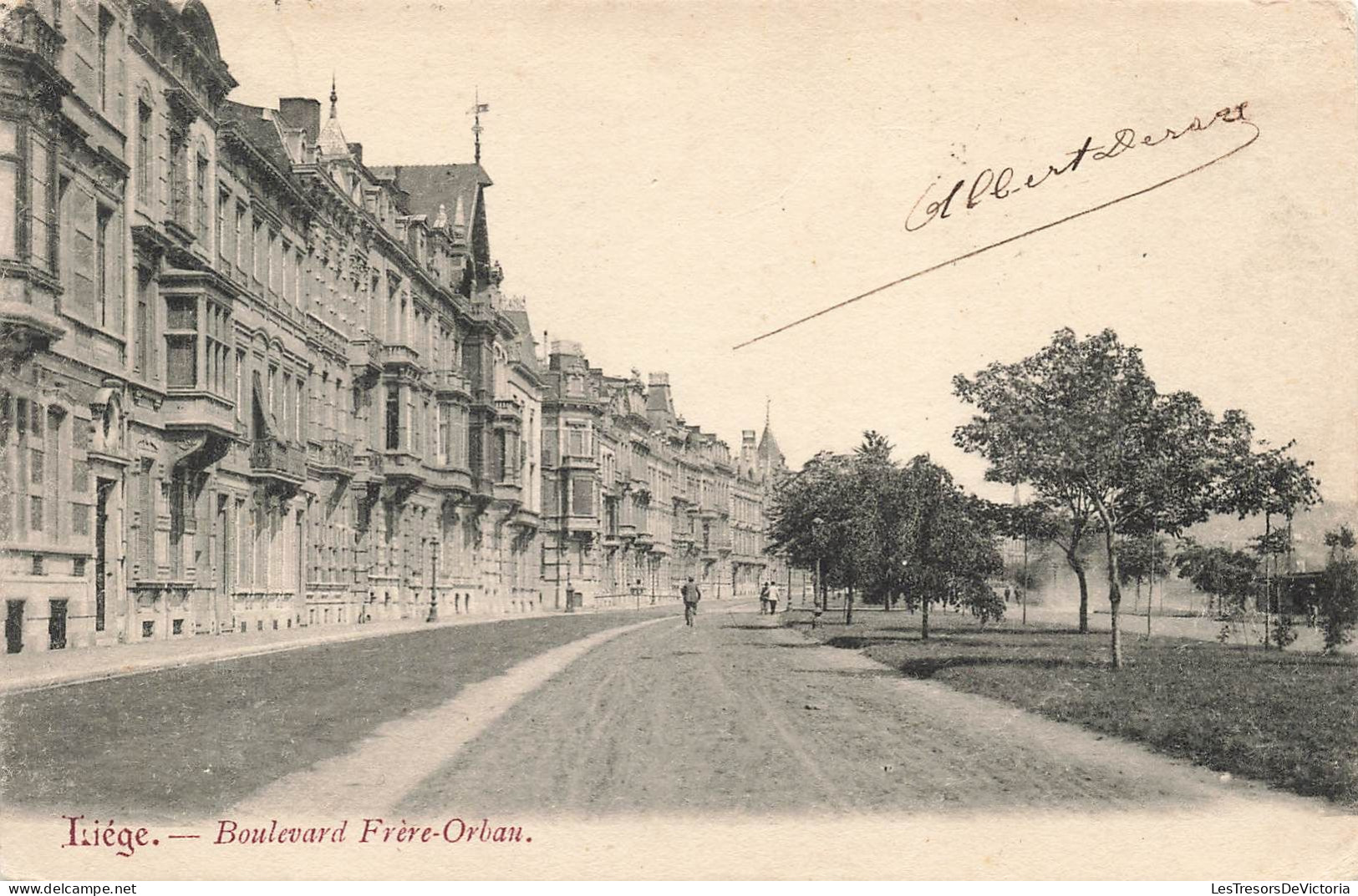 BELGIQUE - Liège - Bouloevard Frère Orban - Carte Postale Ancienne - Liege