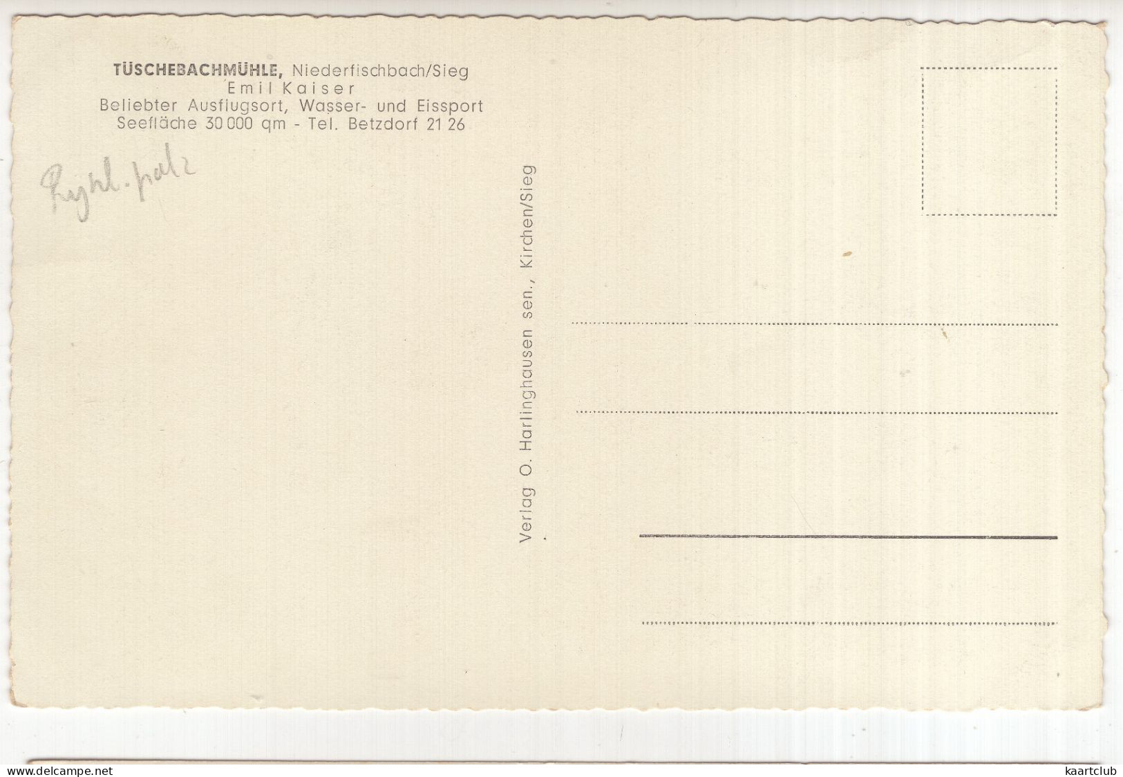 Tüschebachmühle, Niedertischbach / Sieg  - (Deutschland) - Altenkirchen