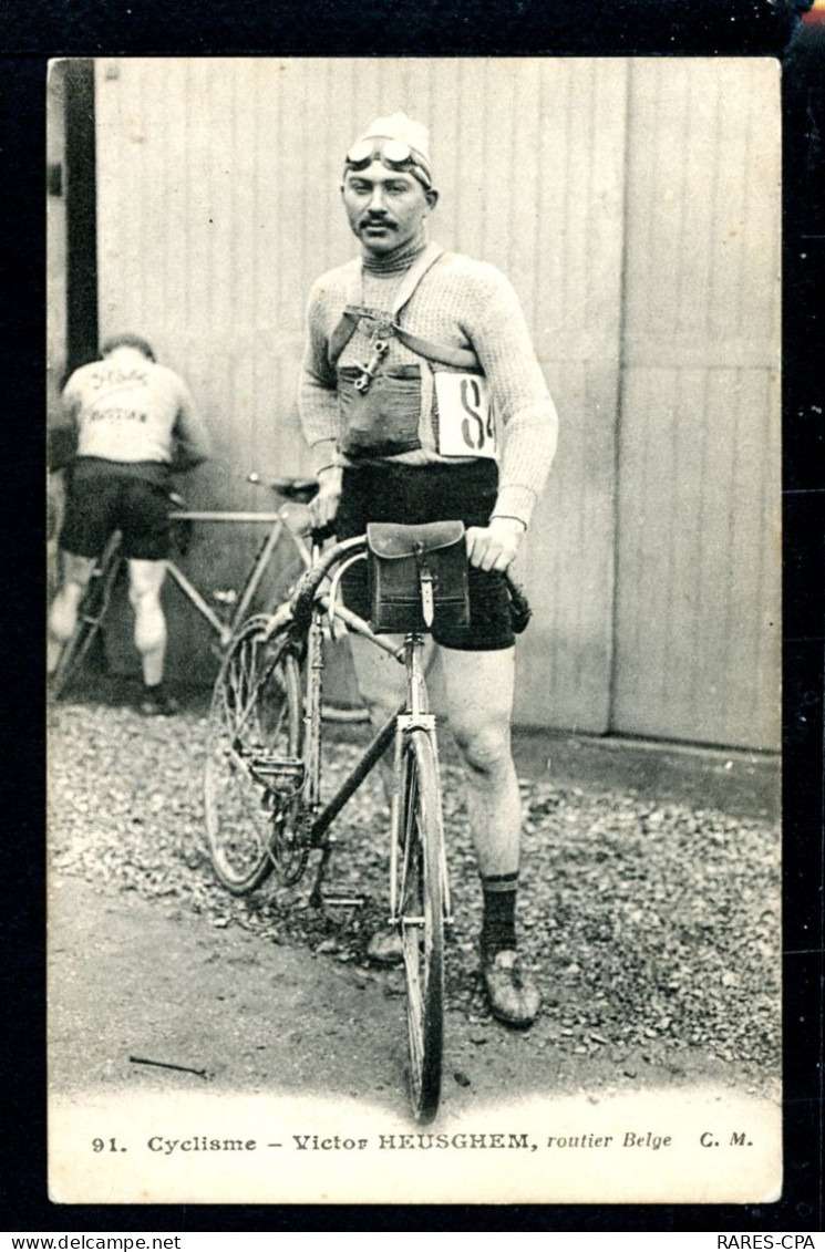 Cyclisme - Victor HEUSGHEM  , Routier BELGE - Cyclisme