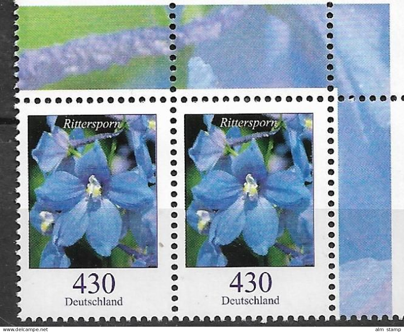 2005  Deutschland Germany . Mi. 2435 **MNH  EOR   Blumen :  Feldrittersporn (Consolida Regalis) - Ungebraucht