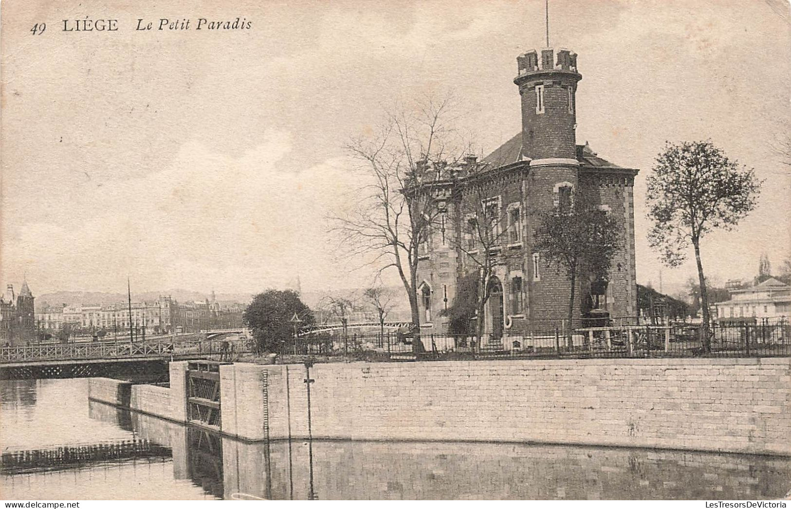 BELGIQUE - Liège - Le Petit Palais - Carte Postale Ancienne - Liege