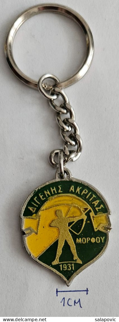 Digenis Akritas Morphou FC Cyprus Football Soccer Club Pendant Keyring  PRIV-1/8 - Habillement, Souvenirs & Autres