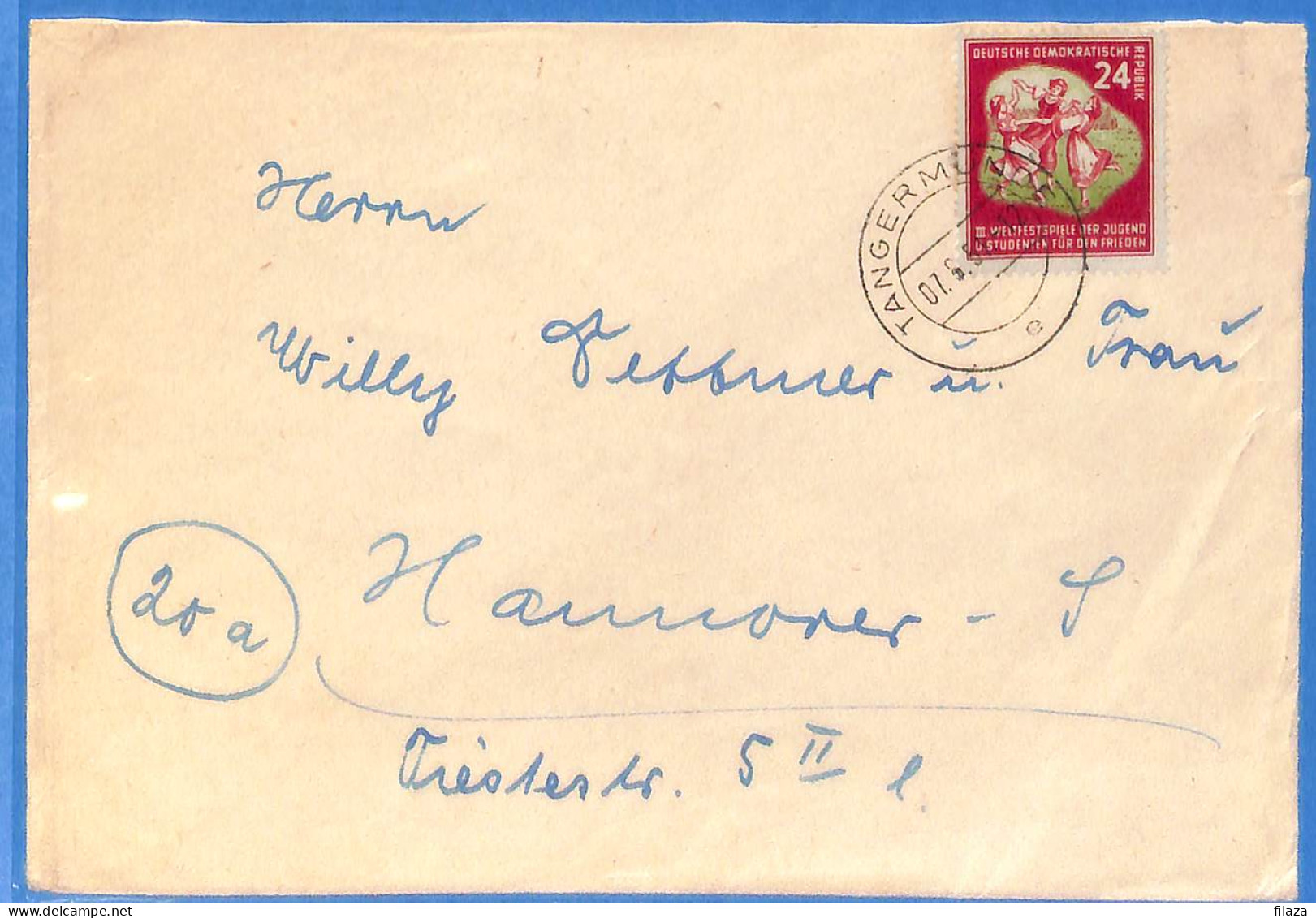 Allemagne DDR - 1951 - Lettre De Tangermunde - G24407 - Covers & Documents