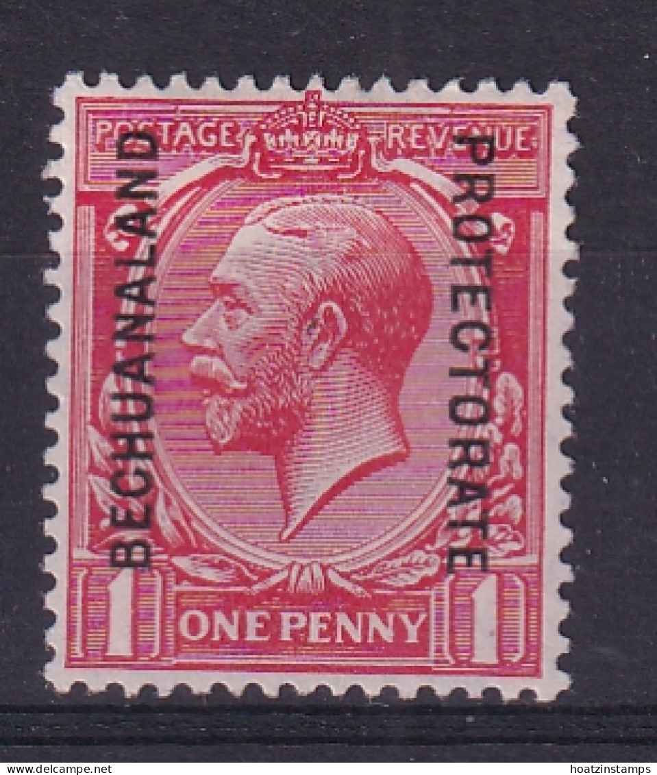 Bechuanaland: 1925/27   KGV 'Bechuanaland Protectorate' OVPT   SG92   1d    MH - 1885-1964 Bechuanaland Protectorate