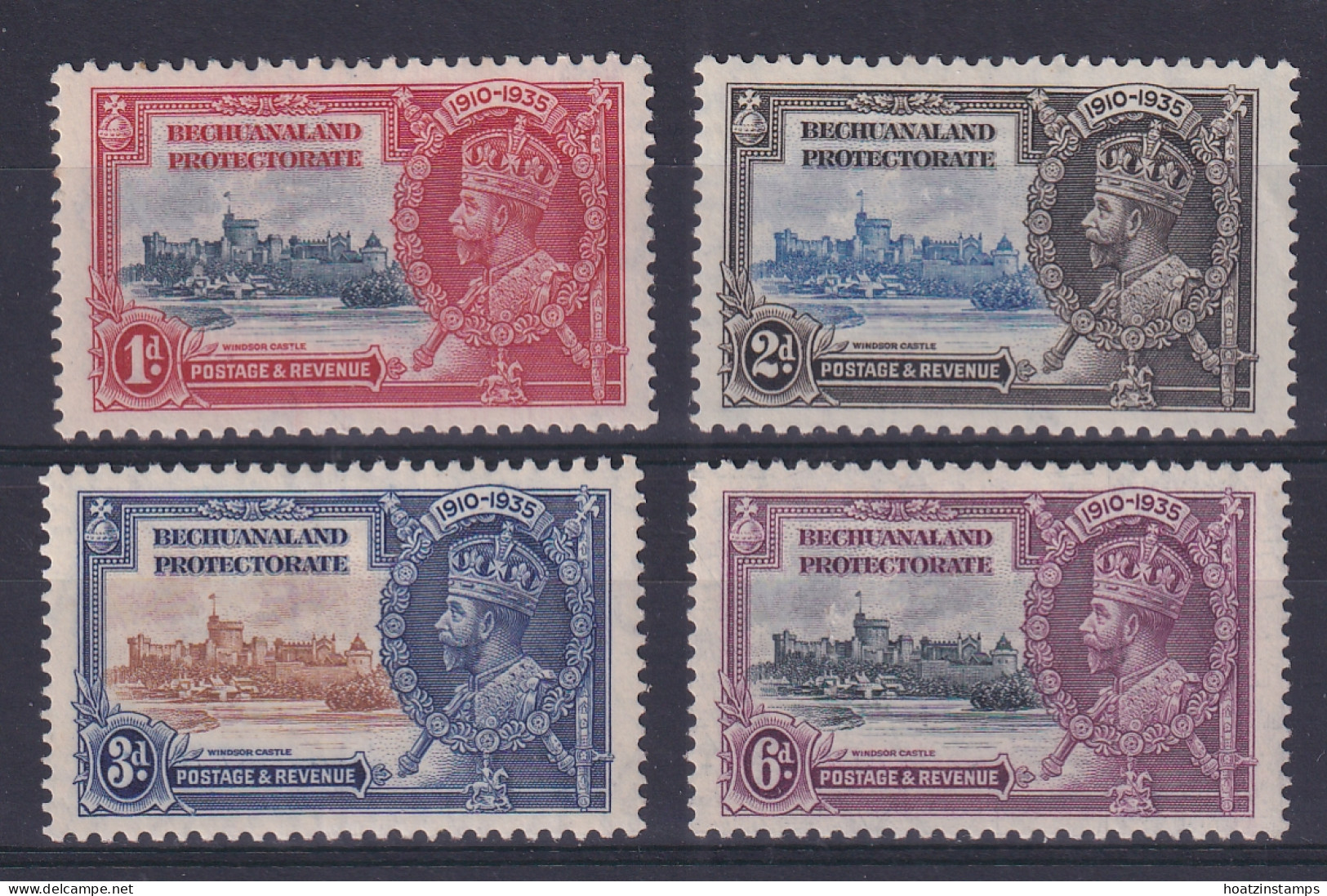 Bechuanaland: 1935   Silver Jubilee    MH - 1885-1964 Protectorat Du Bechuanaland