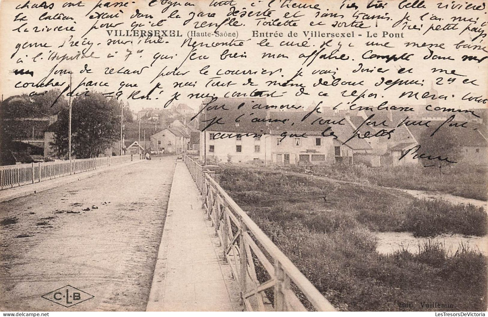 FRANCE - Villersexel - Entrée  De Villersexel - Le Pont - Carte Postale Ancienne - Villersexel