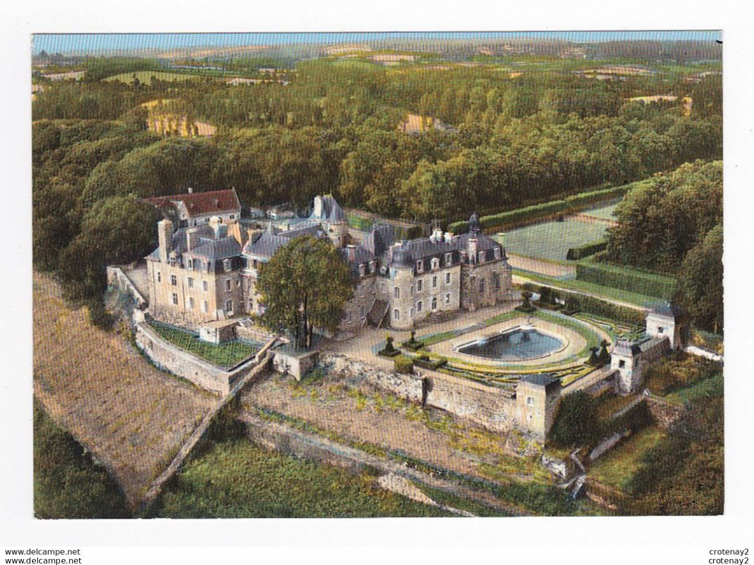22 LANVELLEC Belle Vue Aérienne Du Château De ROSANBO VOIR DOS - Lanvellec