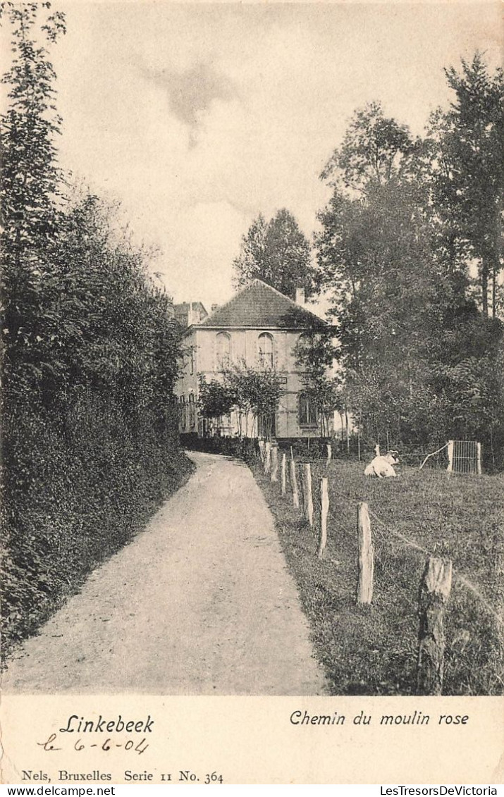 BELGIQUE - Linkebeek - Chemin Du Moulin Rose - Carte Postale Ancienne - Linkebeek