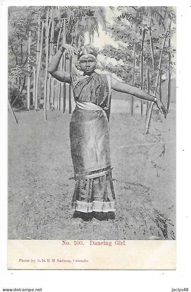SRI-LANKA (Ceylon)  Dancing Girl - Sri Lanka (Ceylon)