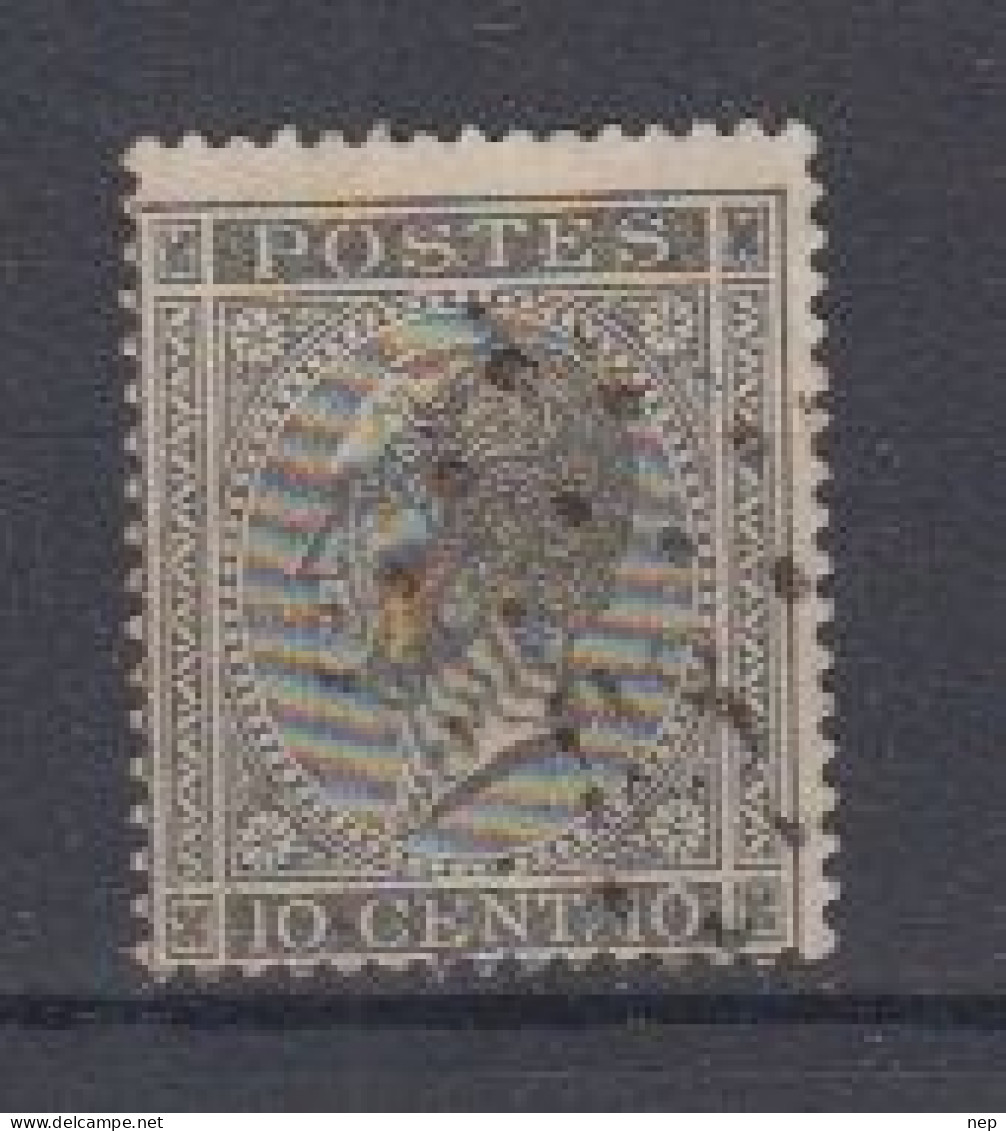 BELGIË - OBP - 1865/66 - Nr 17A (T/D 15) - (PT 98 - DIXMUDE)  - Coba  + 6.00€ - Matasellado Con Puntos