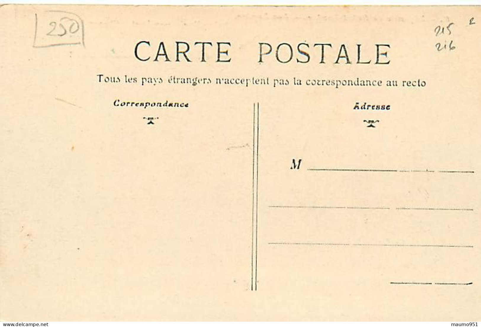 Lot AB 37 Les 5 Cartes.- Légende De Saulge - Collezioni E Lotti