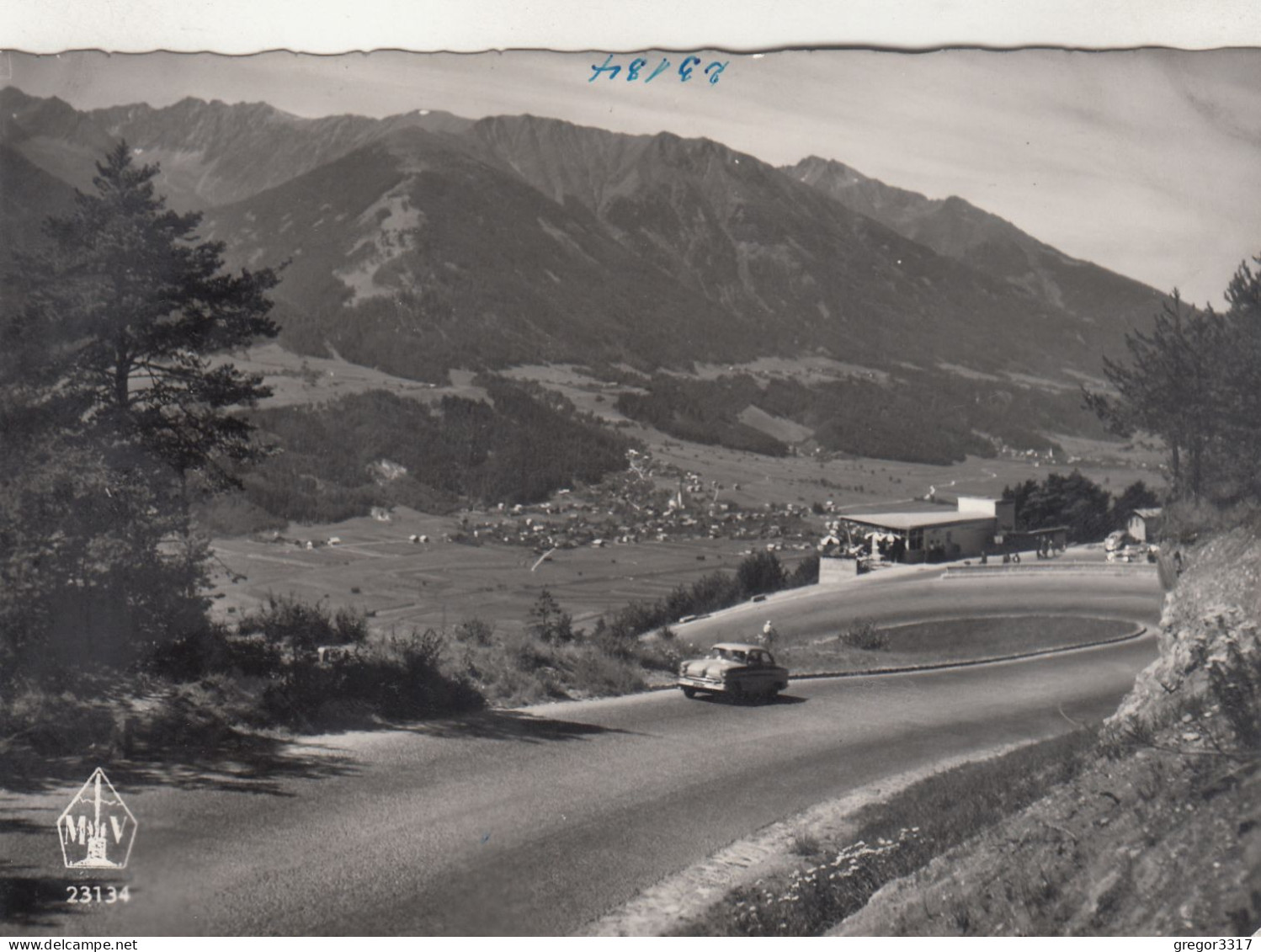 D7507) ZIRL - Zirlerbergstraße Und Rasthaus Gegen INZING - Oberinntal - Altes AUTO - Zirl