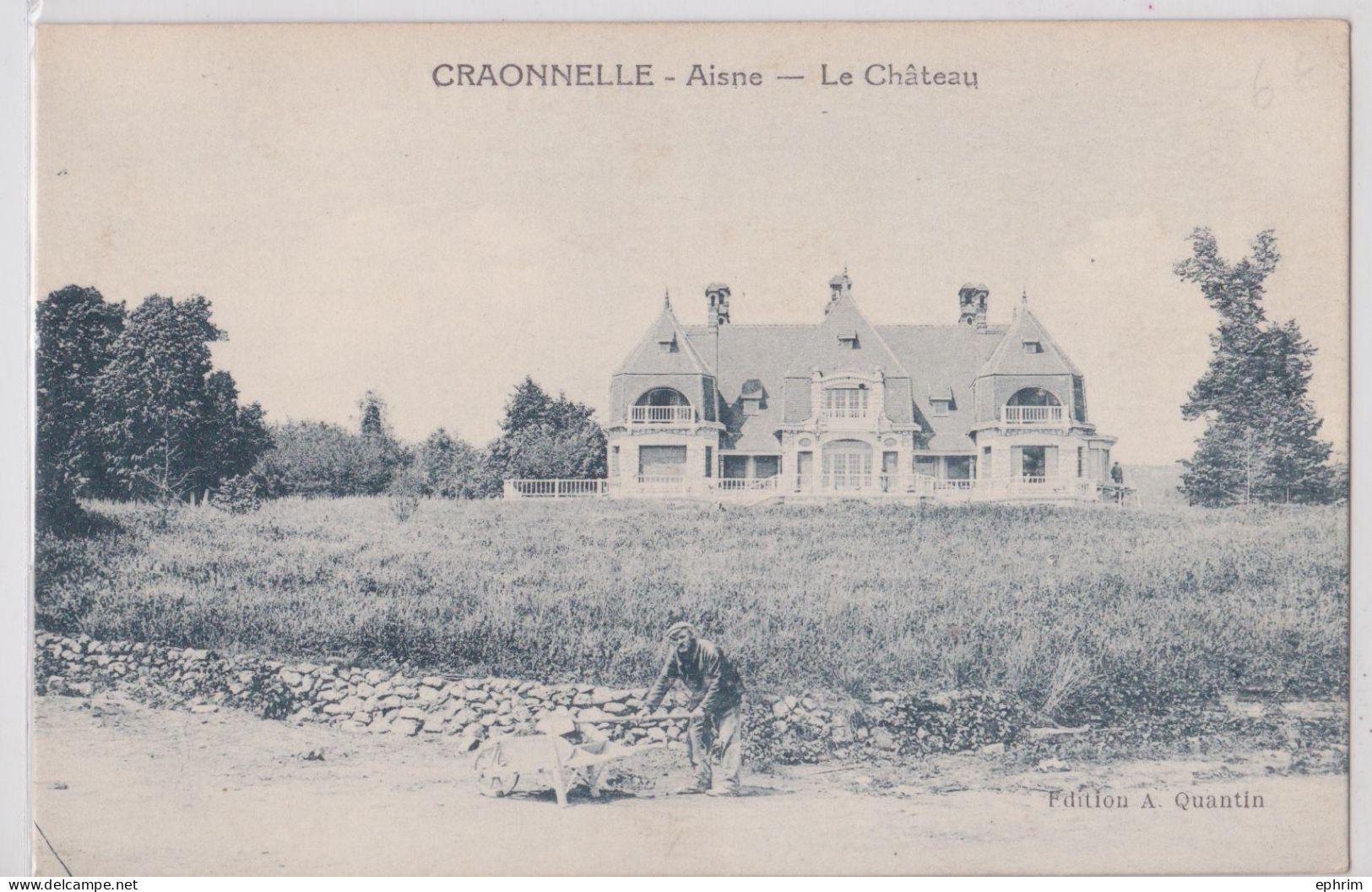 Craonnelle Aisne Le Château Brouette - Craonne