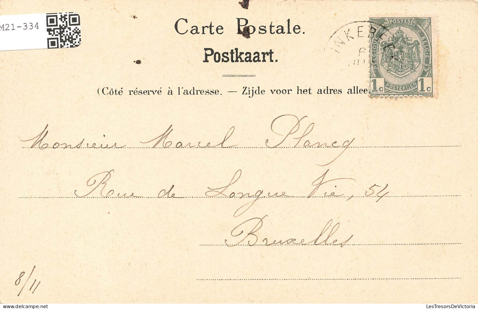 BELGIQUE - Linkebeek - La Centenaire - Une Vieille Dame Avec Sa Petite Fille - Carte Postale Ancienne - Linkebeek