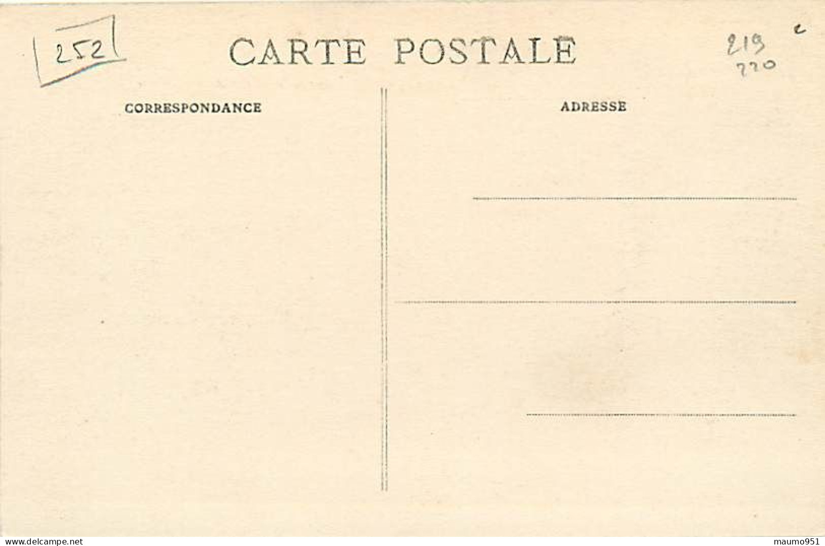 Lot AB 38 les 5 Cartes.- Légende de Saulge