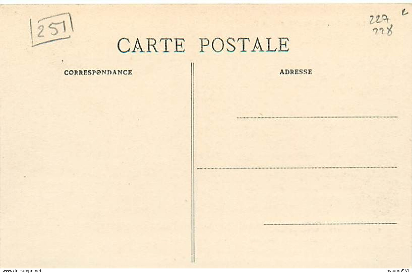 Lot AB 38 les 5 Cartes.- Légende de Saulge