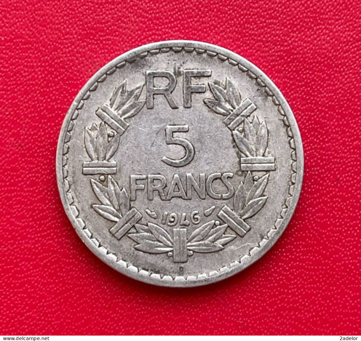 Belle Monnaie De 5 Francs Lavrillier 1946 C - 5 Francs